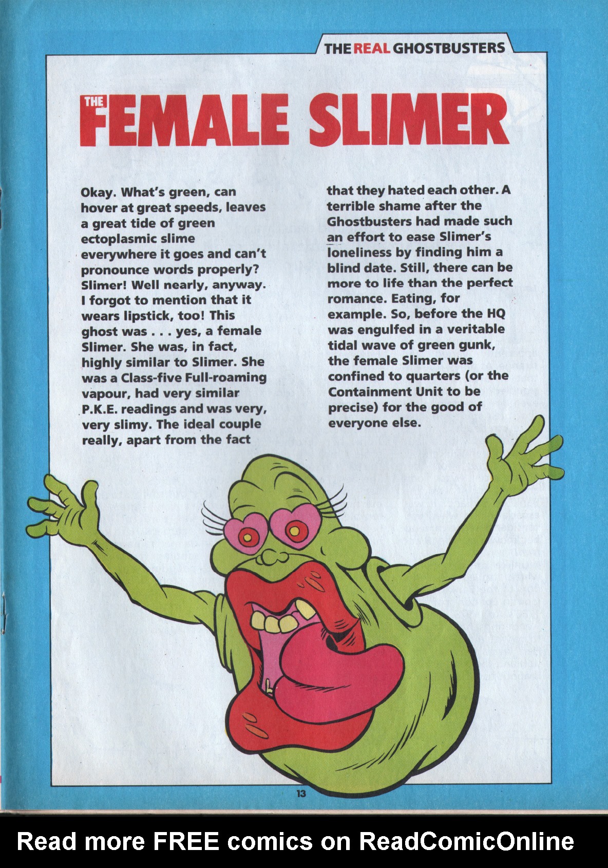 Read online The Real Ghostbusters comic -  Issue #60 - 13