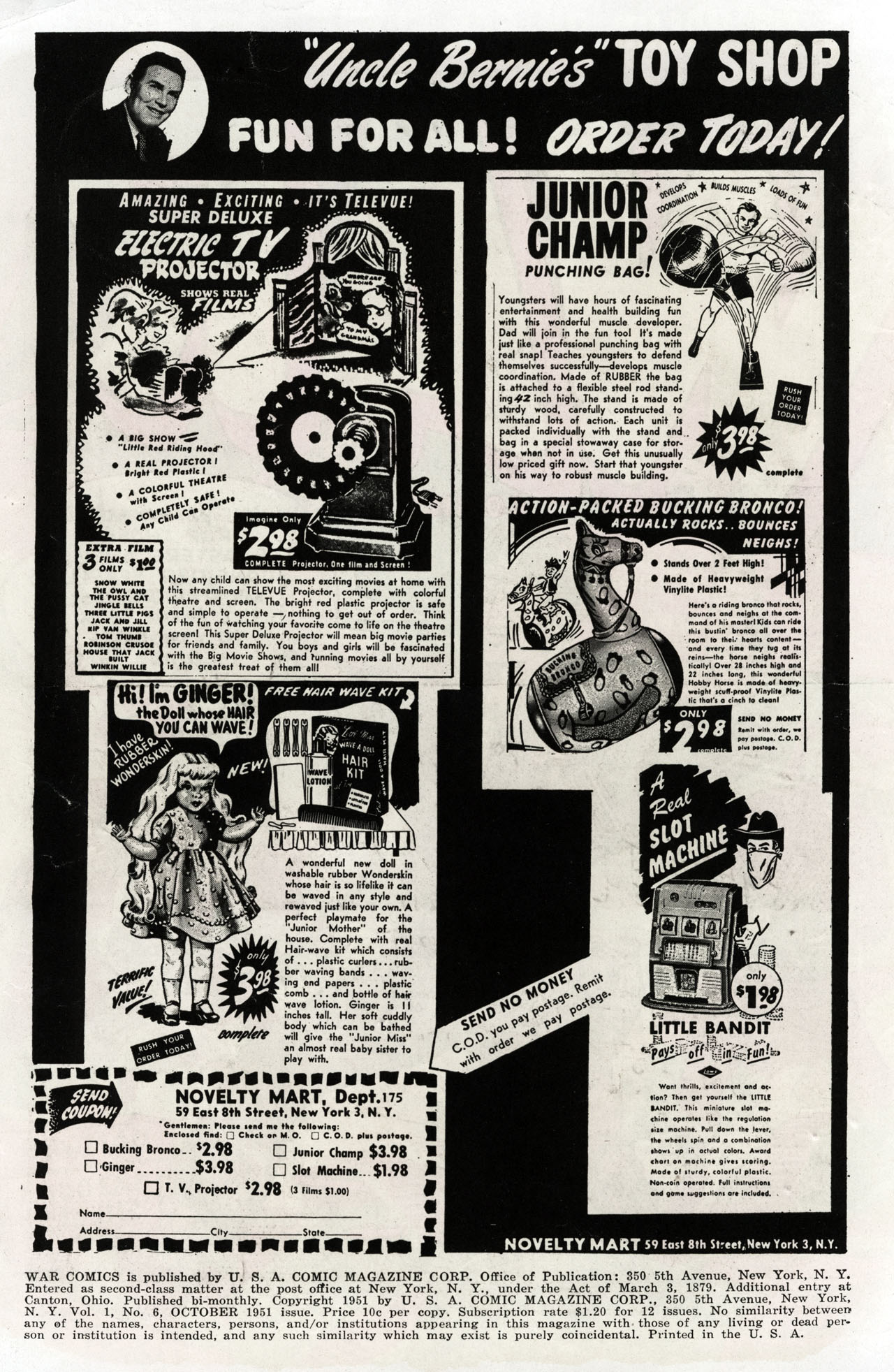 Read online War Comics comic -  Issue #6 - 2