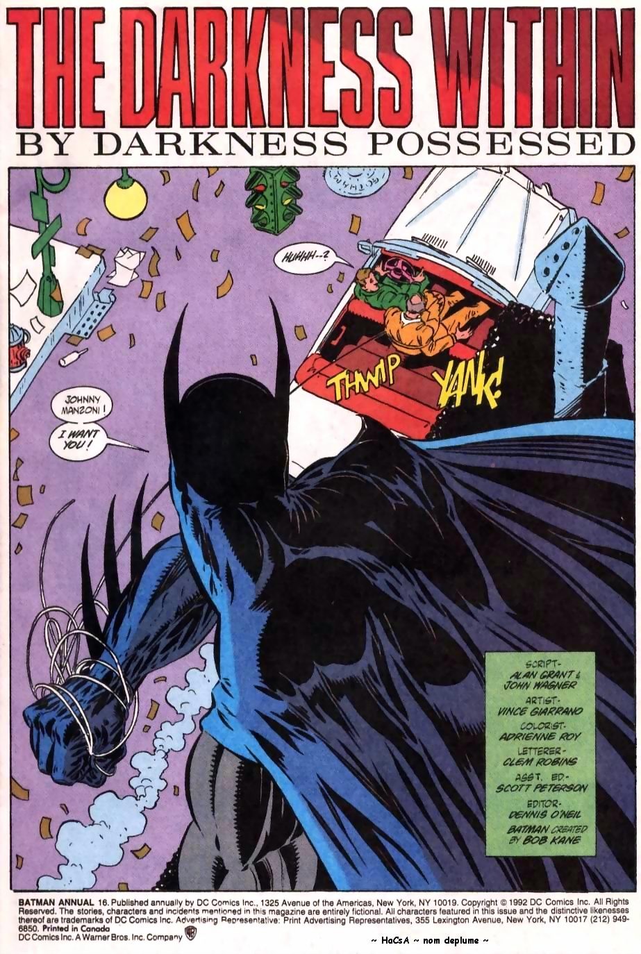 Read online Batman (1940) comic -  Issue # _Annual 16 - 2