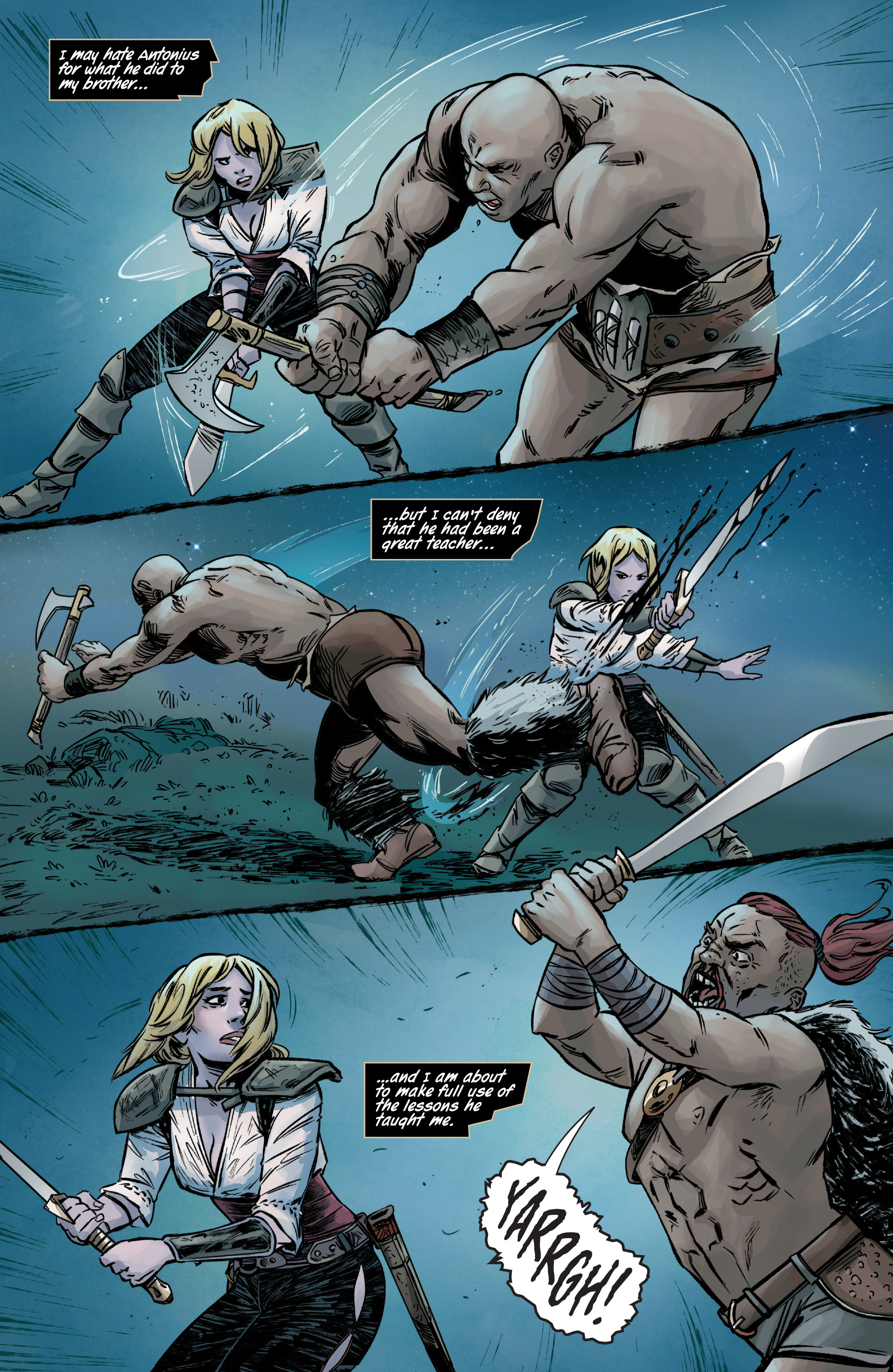 Read online Age of Conan: Valeria comic -  Issue #2 - 16