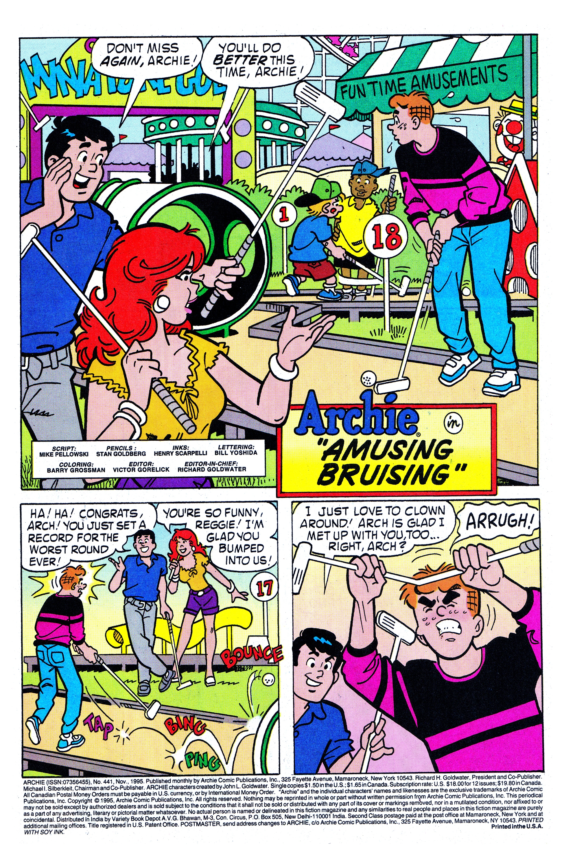 Read online Archie (1960) comic -  Issue #441 - 2