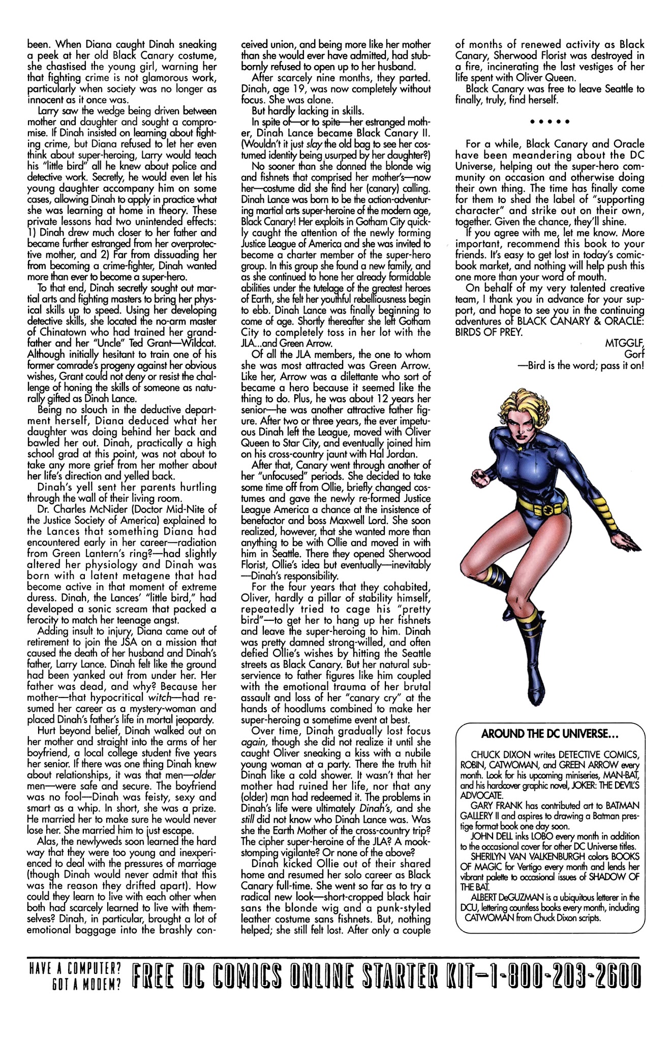 Read online Black Canary/Oracle: Birds of Prey comic -  Issue # Full - 56