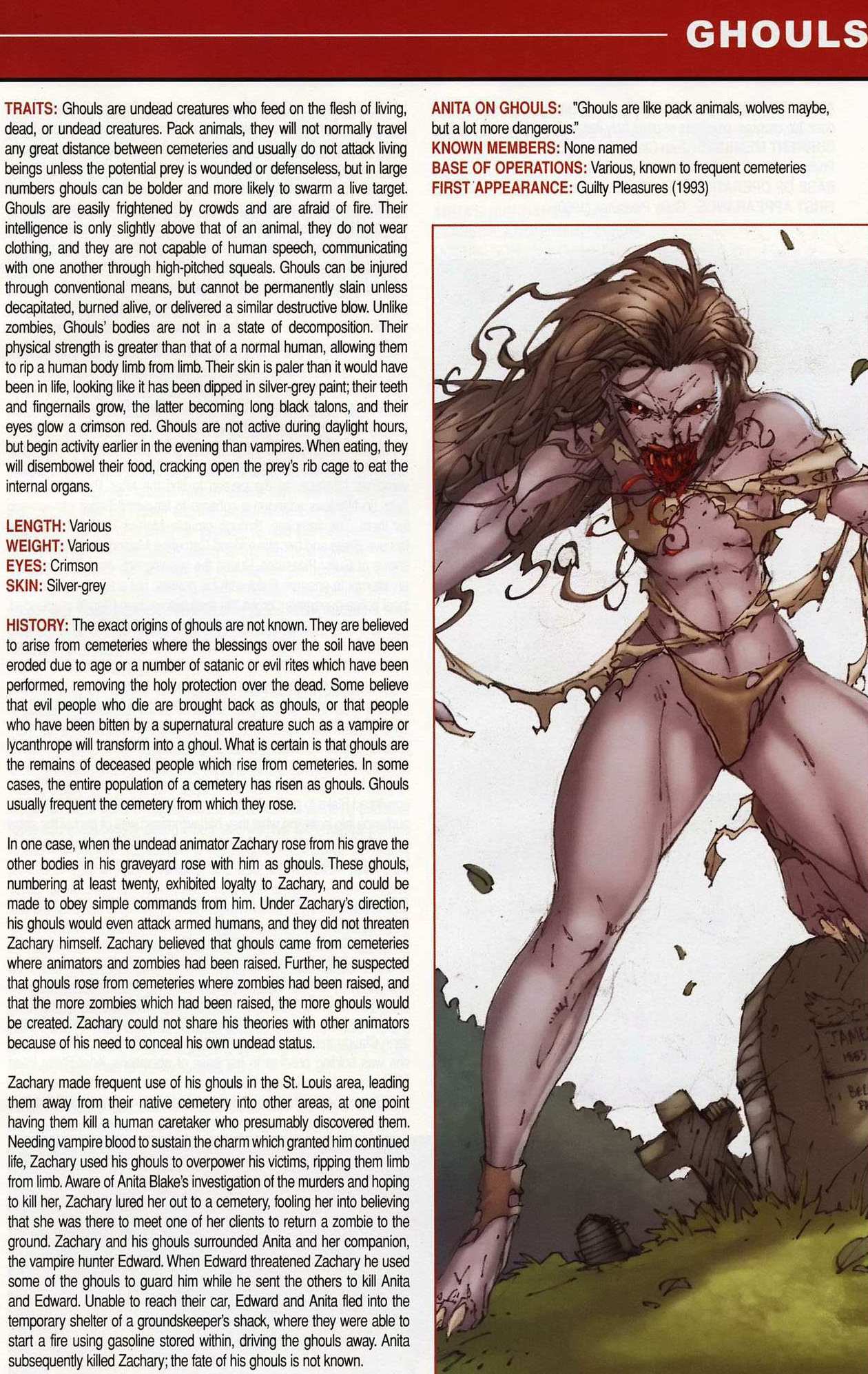 Read online Anita Blake, Vampire Hunter: Guilty Pleasures Handbook comic -  Issue #Anita Blake, Vampire Hunter: Guilty Pleasures Handbook Full - 17