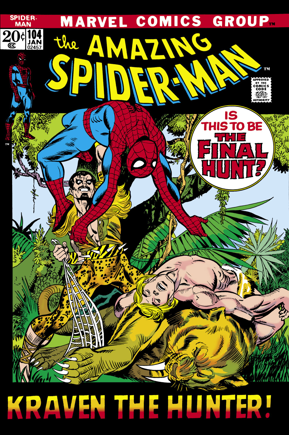 Read online The Amazing Spider-Man (1963) comic -  Issue #104 - 1