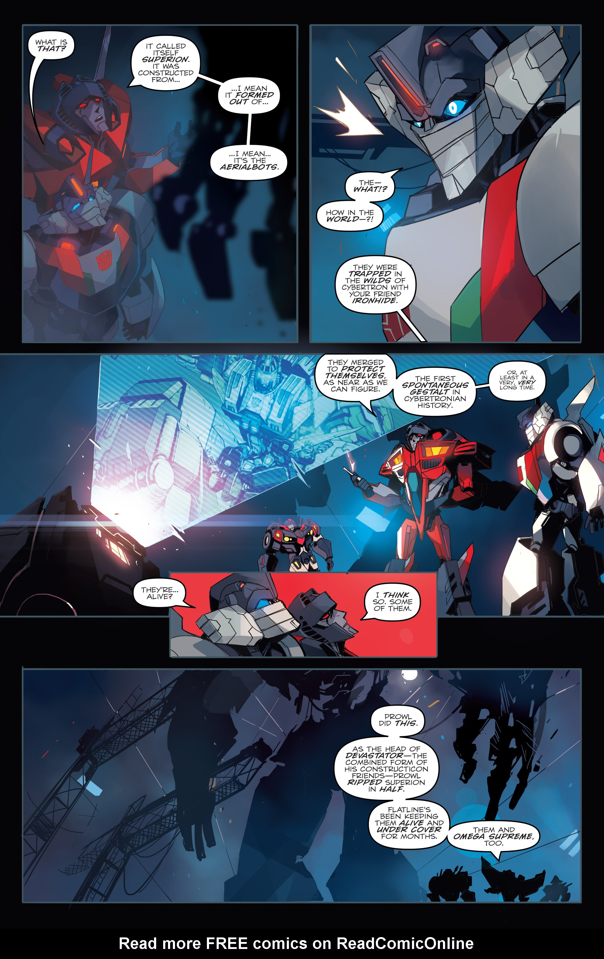 Read online Transformers: Robots In Disguise (2012) comic -  Issue #33 - 12