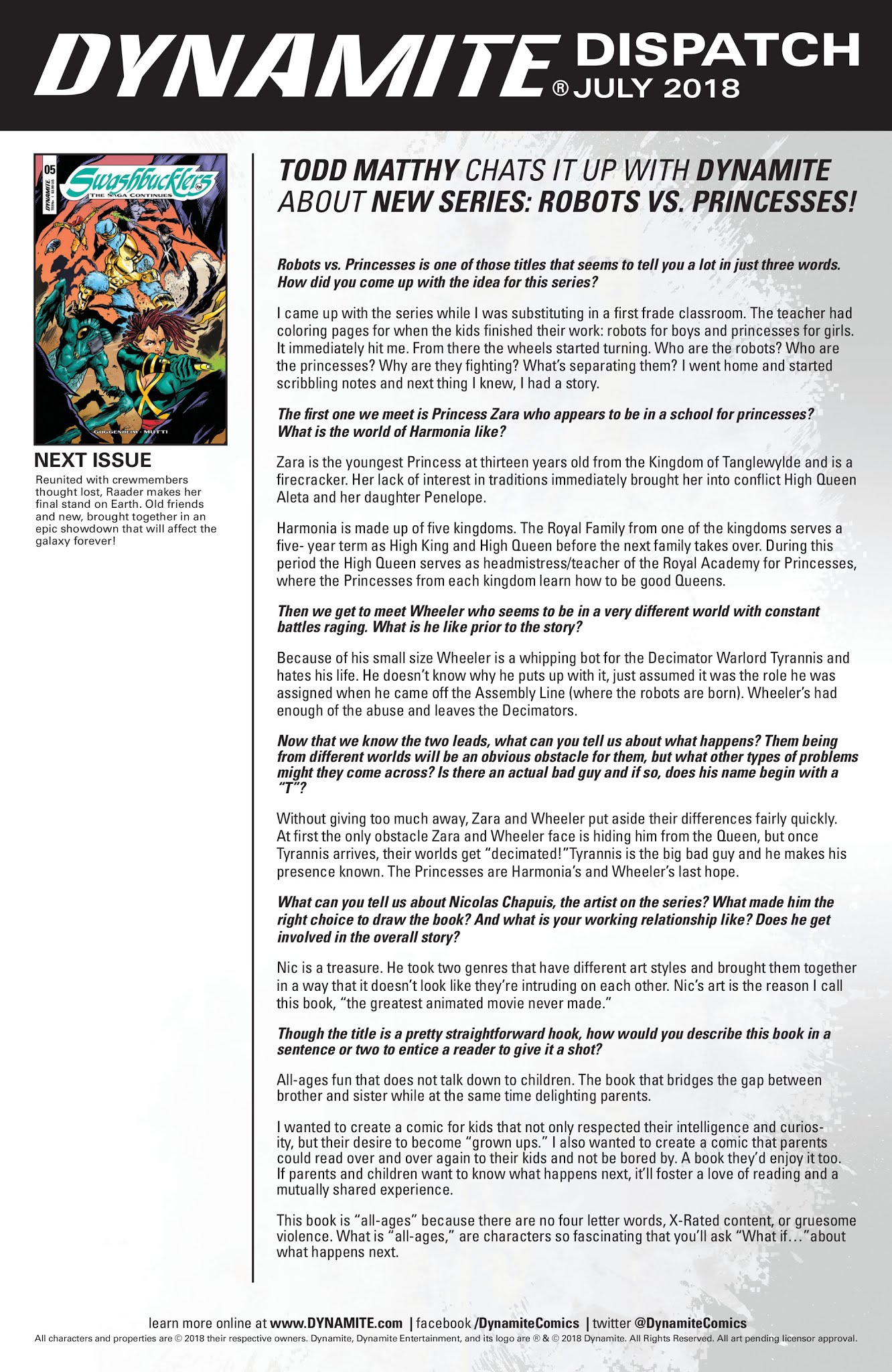 Read online Swashbucklers: The Saga Continues comic -  Issue #4 - 26