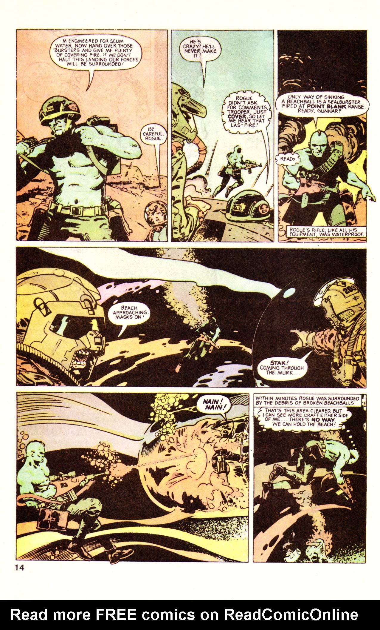 Read online Rogue Trooper (1986) comic -  Issue #6 - 16