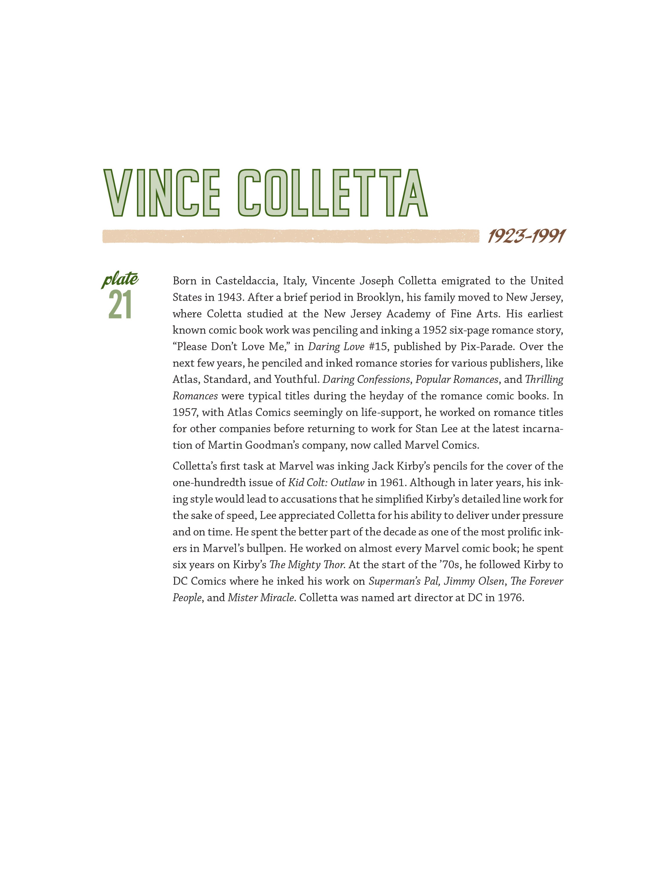 Read online More Heroes of the Comics: Portraits of the Legends of Comic Books comic -  Issue # TPB (Part 1) - 49