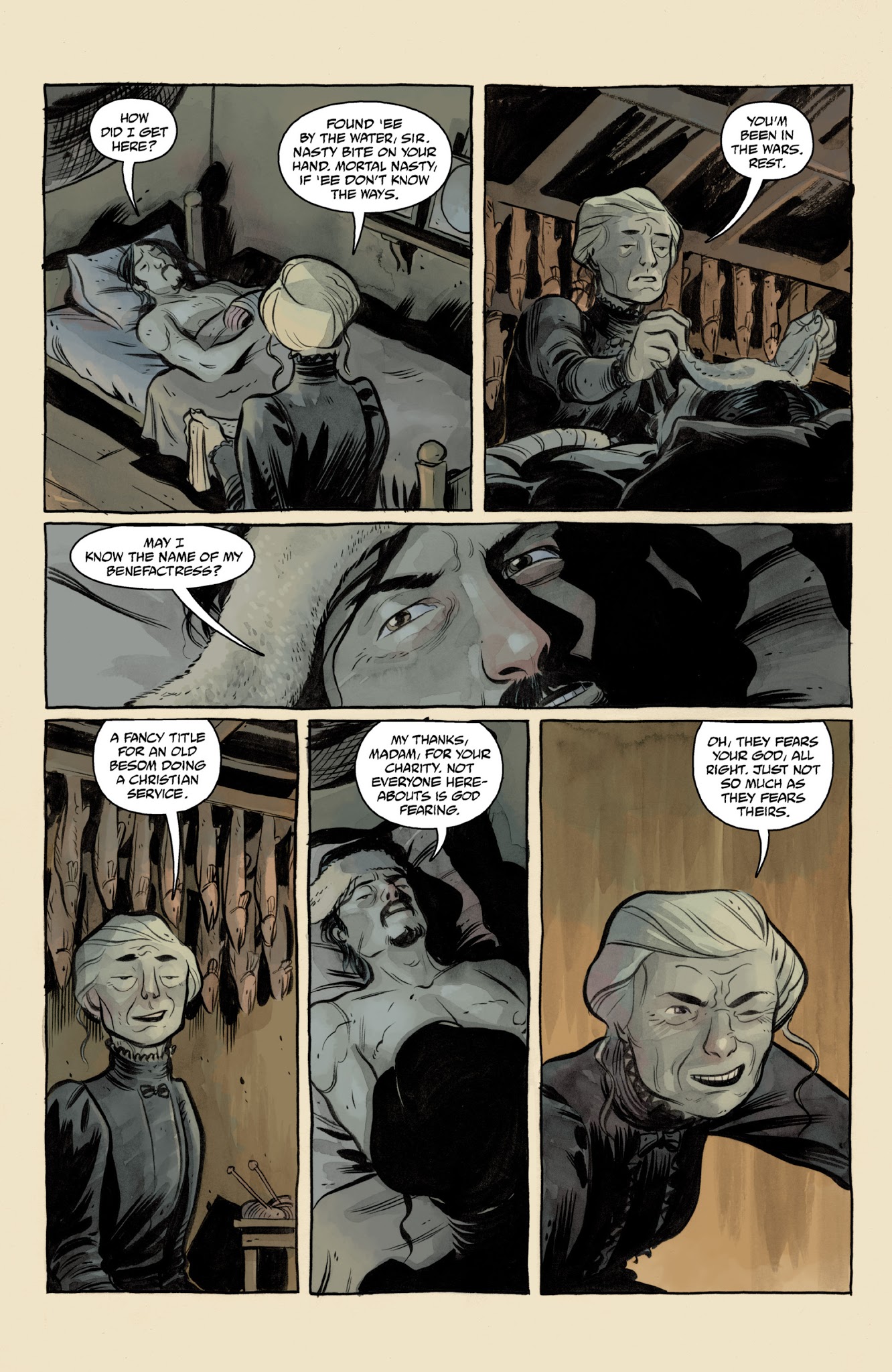 Read online Sir Edward Grey, Witchfinder: The Mysteries of Unland comic -  Issue # TPB - 91