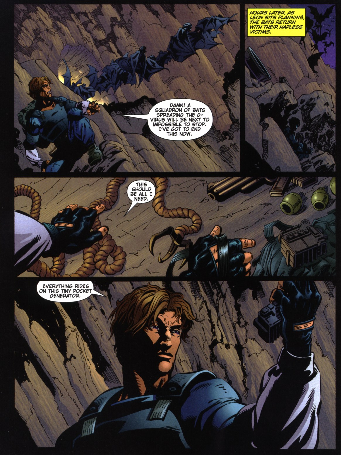 Read online Resident Evil (1998) comic -  Issue #4 - 18
