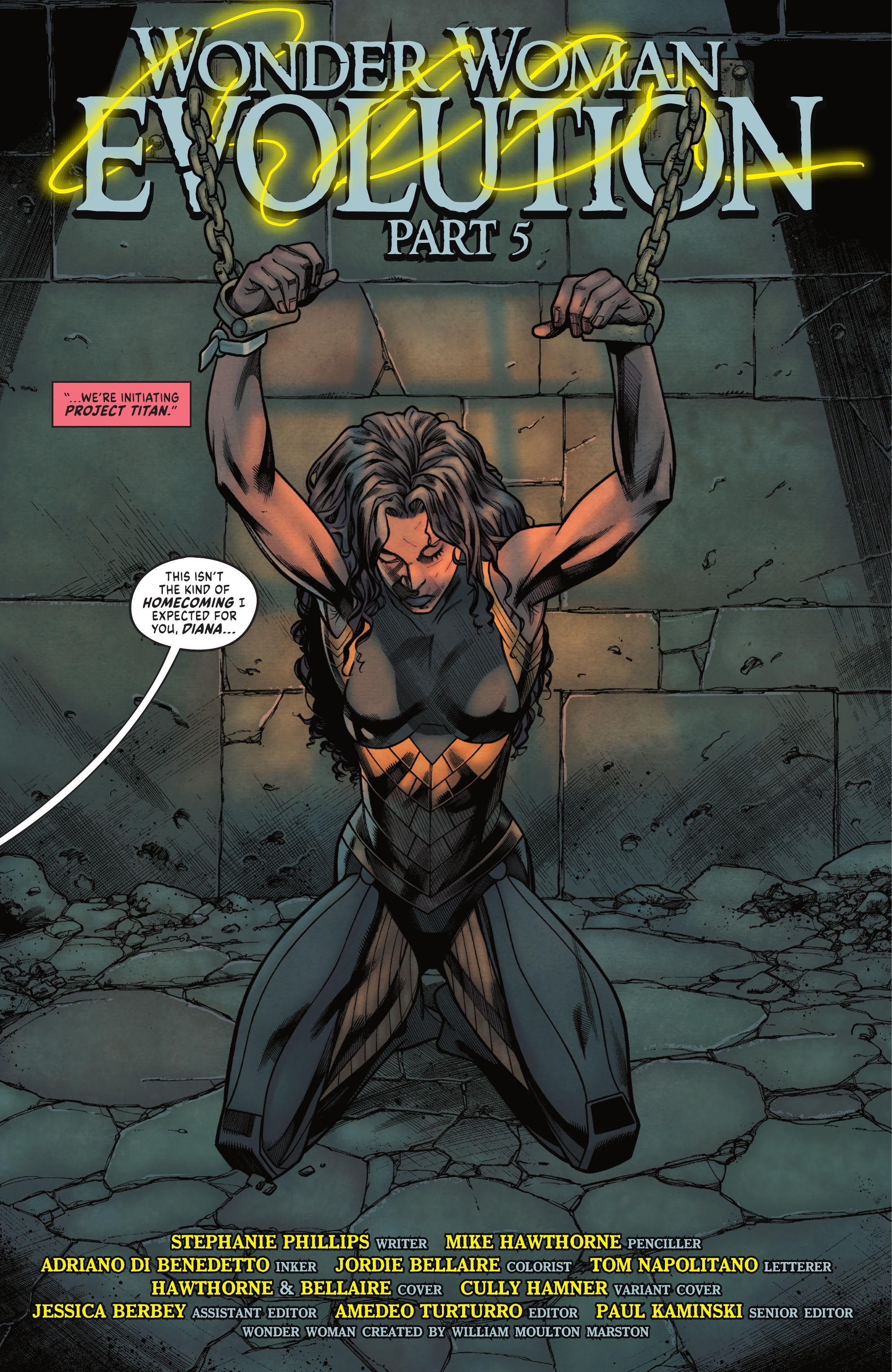 Read online Wonder Woman: Evolution comic -  Issue #5 - 6
