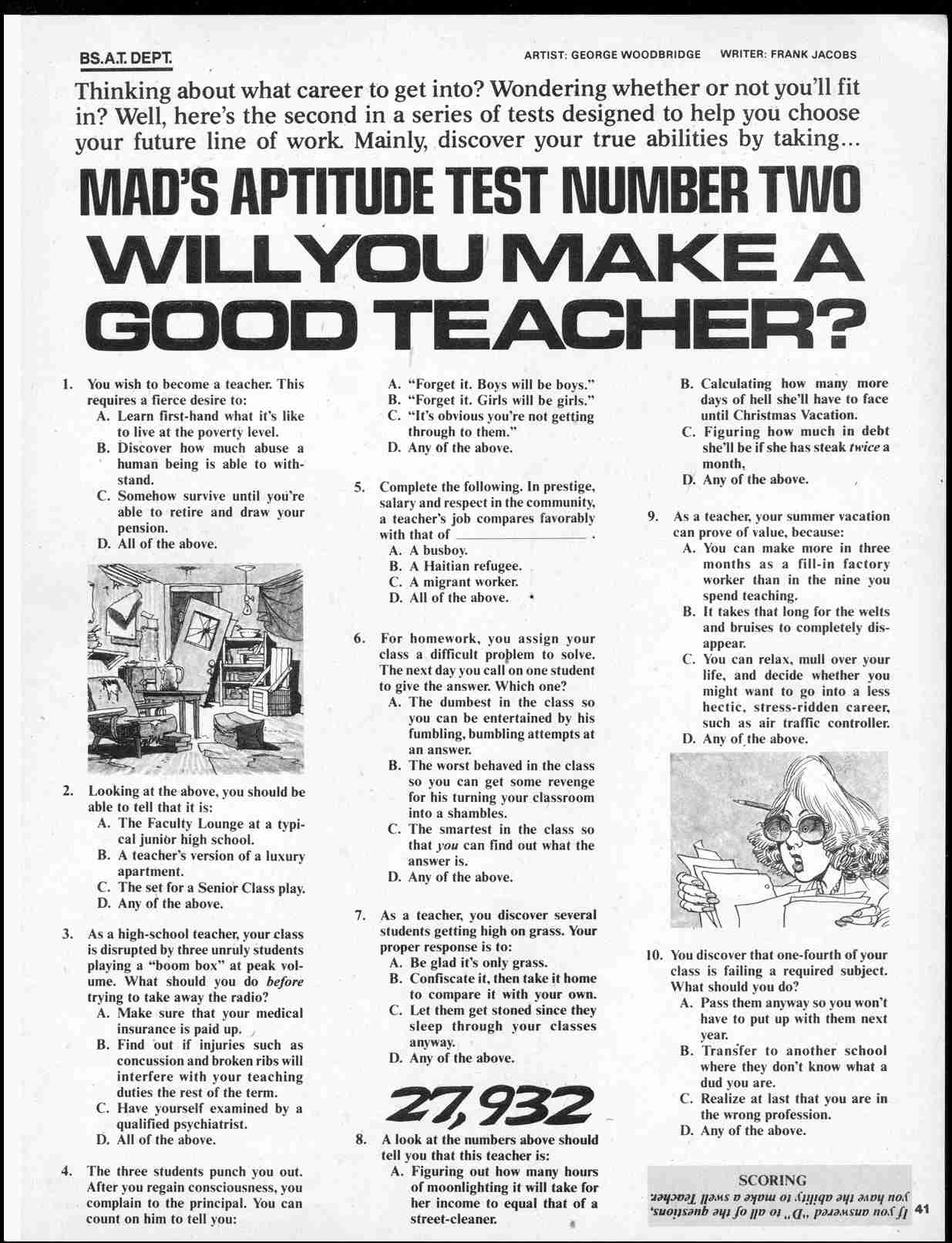 Read online MAD comic -  Issue #244 - 43