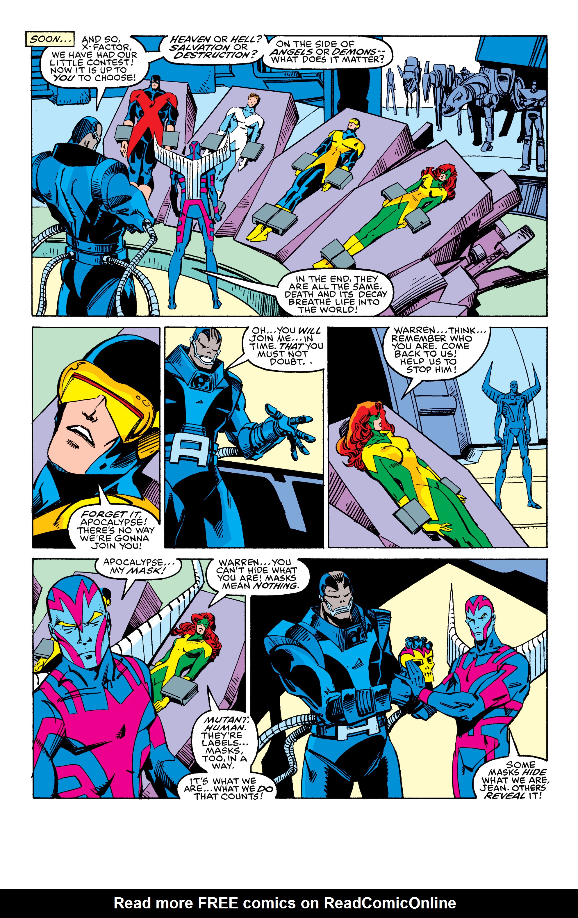 Read online X-Men Milestones: Fall of the Mutants comic -  Issue # TPB (Part 2) - 100
