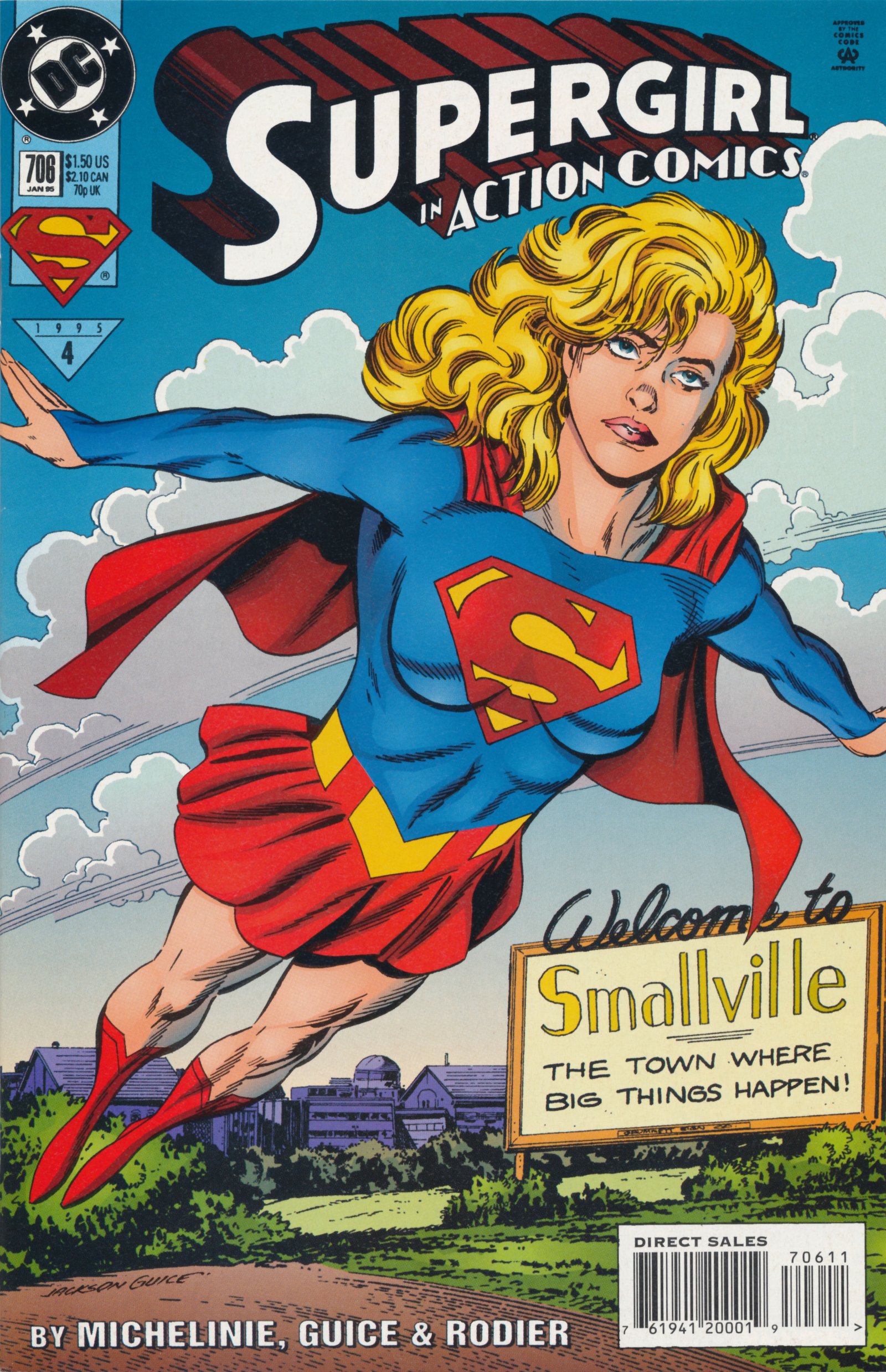 Read online Action Comics (1938) comic -  Issue #706 - 1