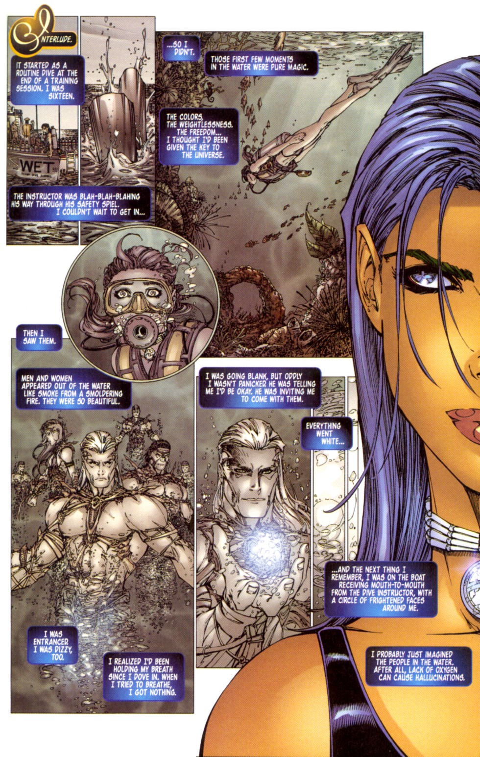 Read online Fathom (1998) comic -  Issue # _Extra - Collected Editions - 13