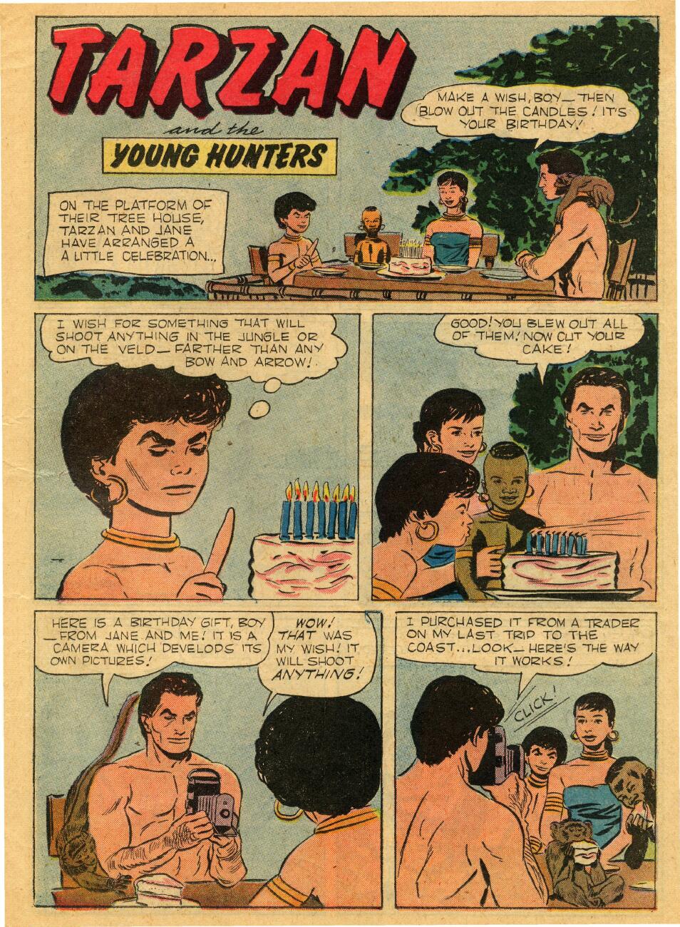 Read online Tarzan (1948) comic -  Issue #99 - 19