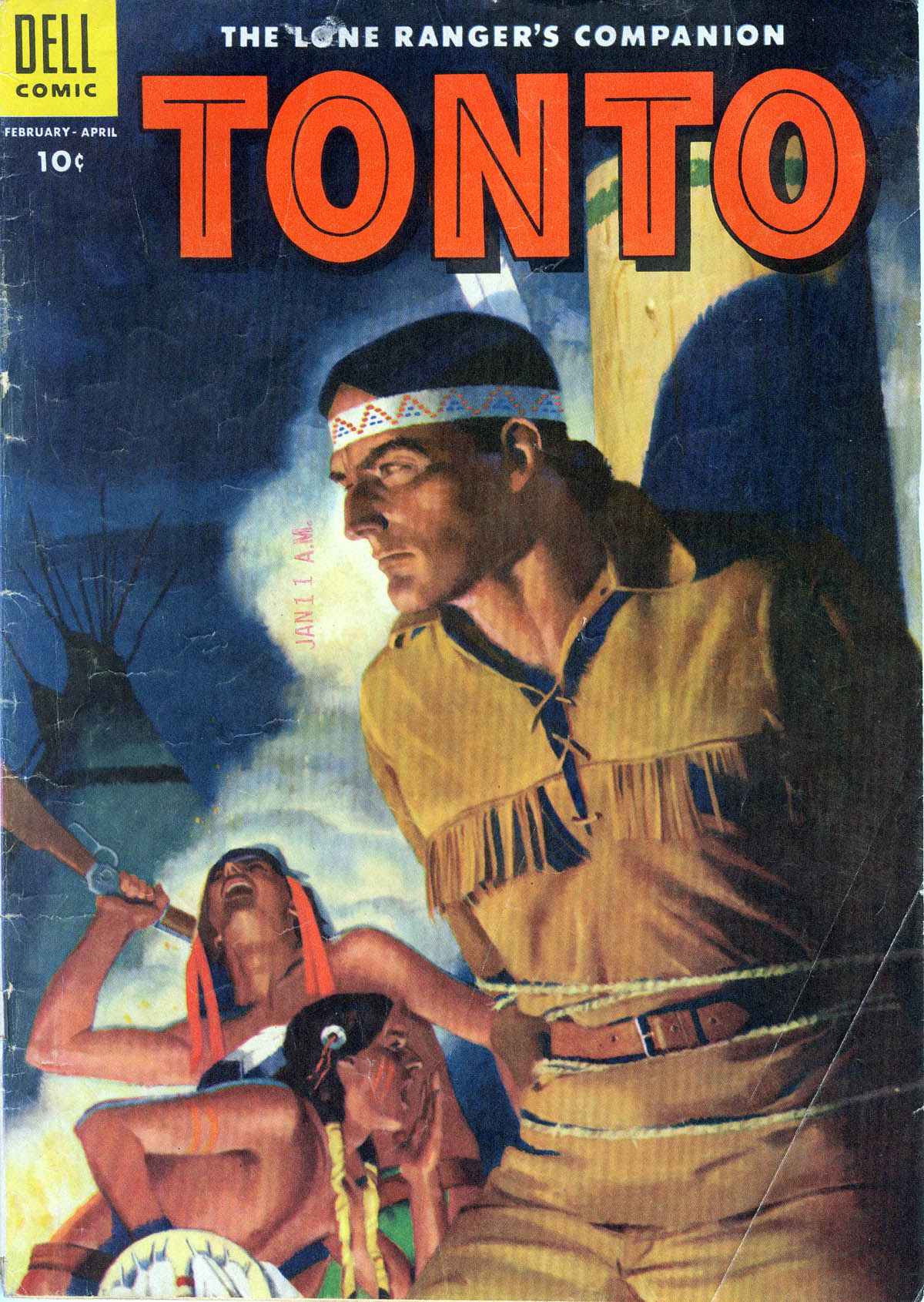 Read online Lone Ranger's Companion Tonto comic -  Issue #18 - 1