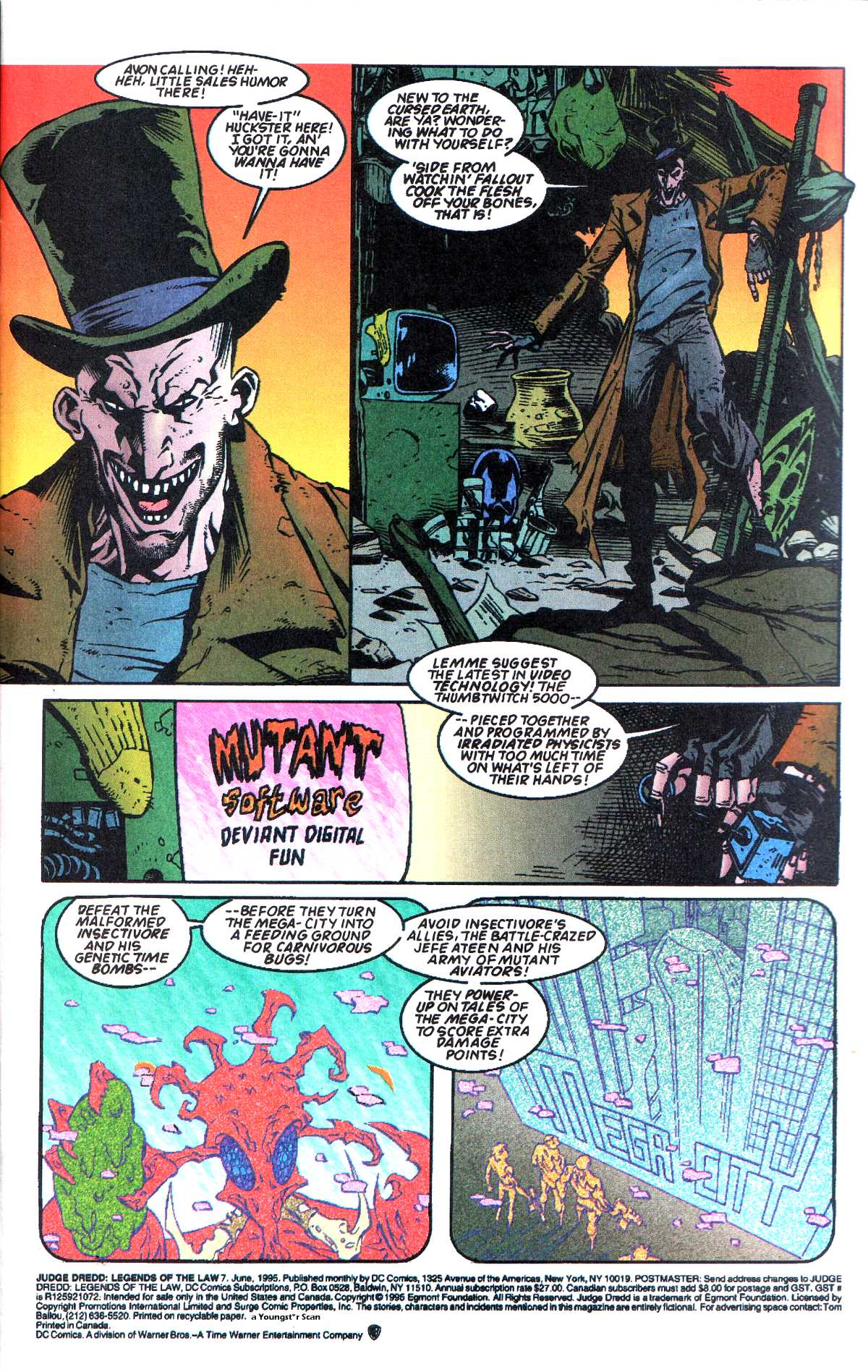 Read online Judge Dredd: Legends of the Law comic -  Issue #7 - 3