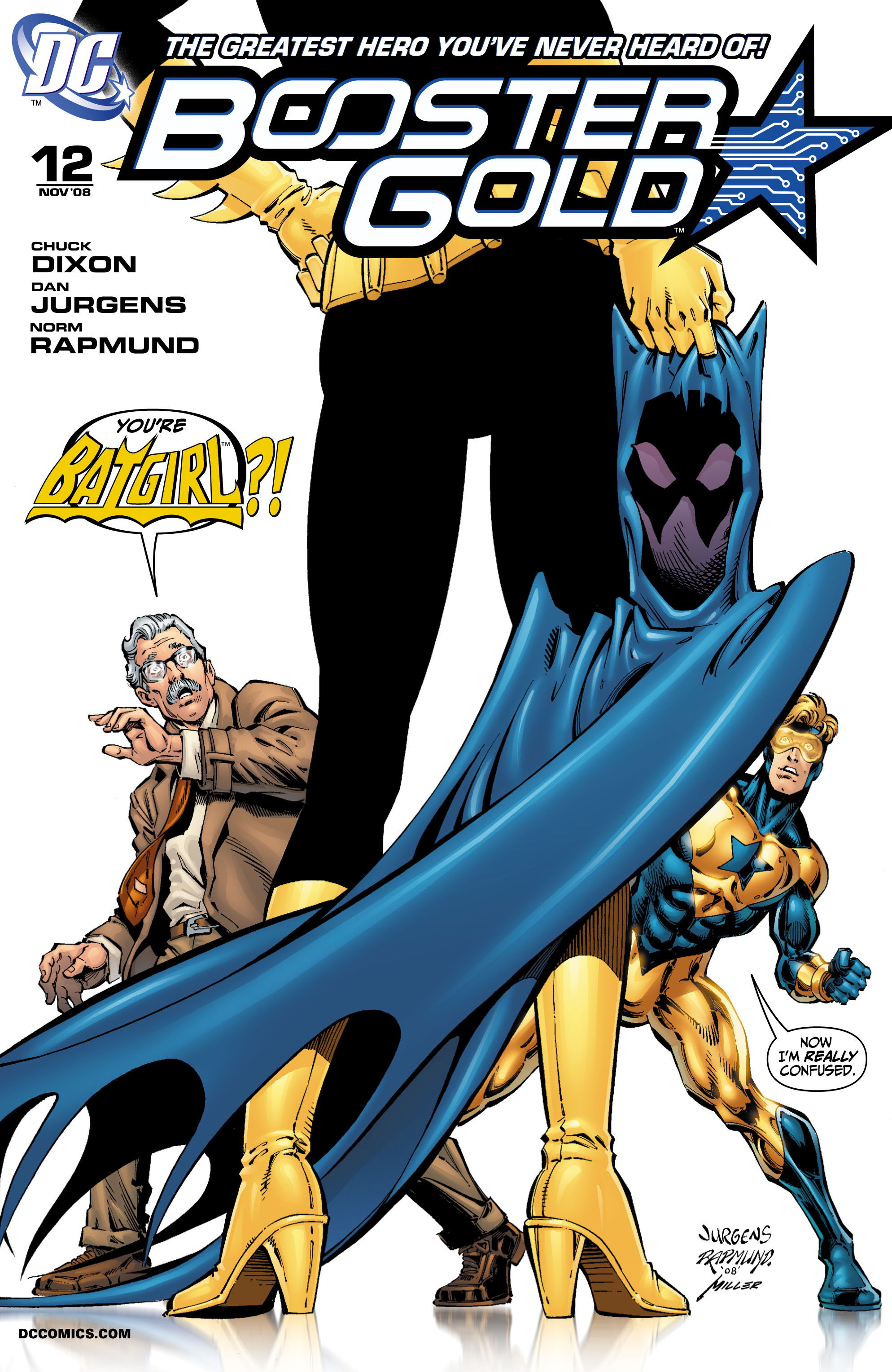 Read online Booster Gold (2007) comic -  Issue #12 - 1