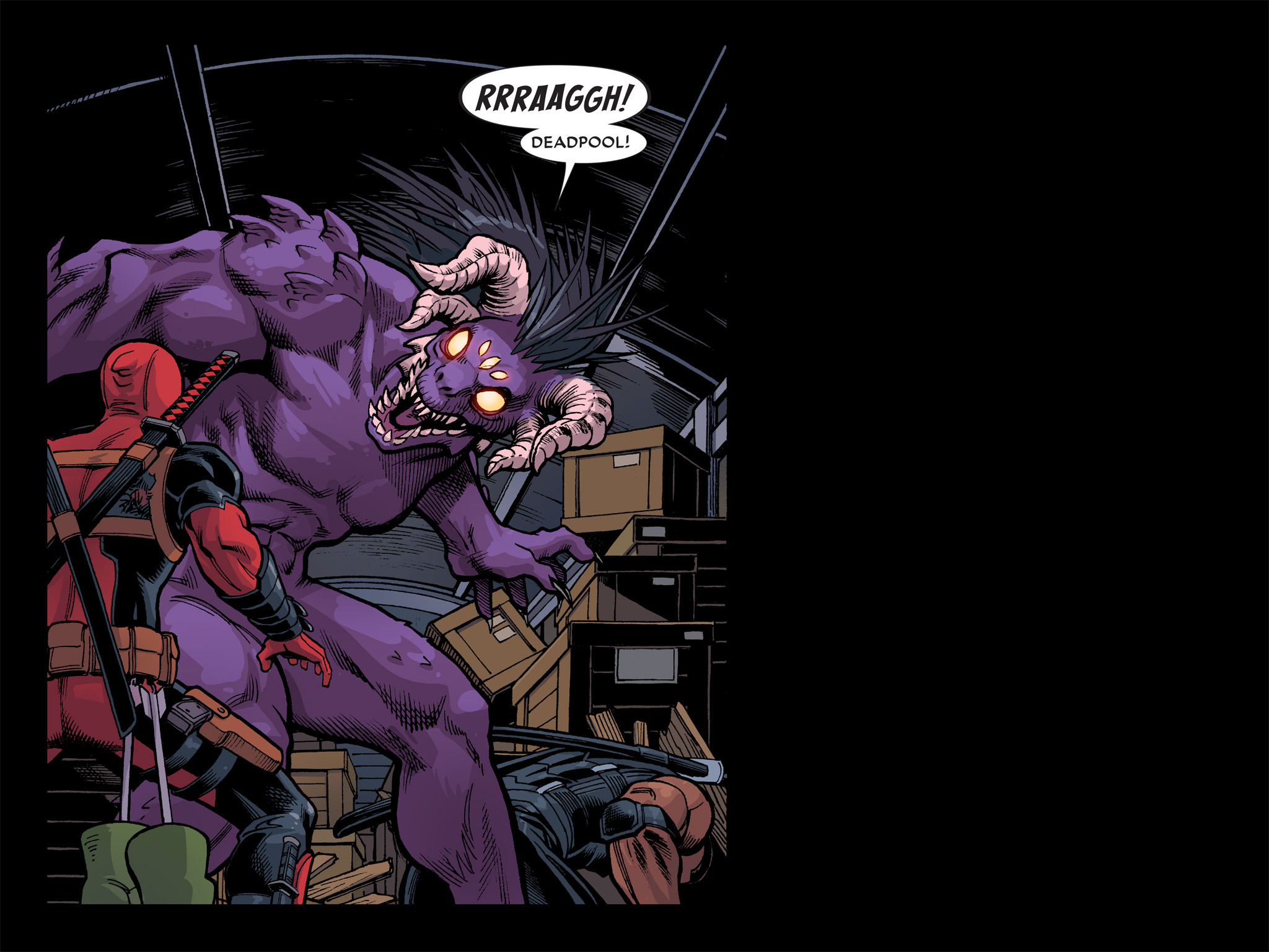 Read online Deadpool: The Gauntlet Infinite Comic comic -  Issue #5 - 11