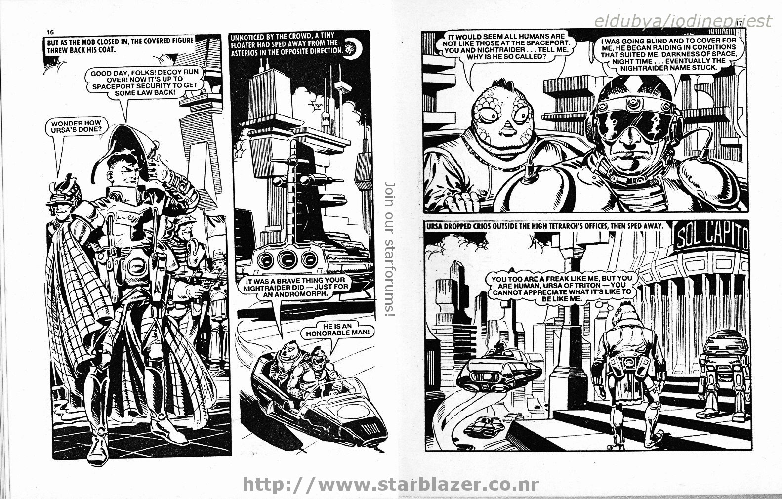 Read online Starblazer comic -  Issue #172 - 10