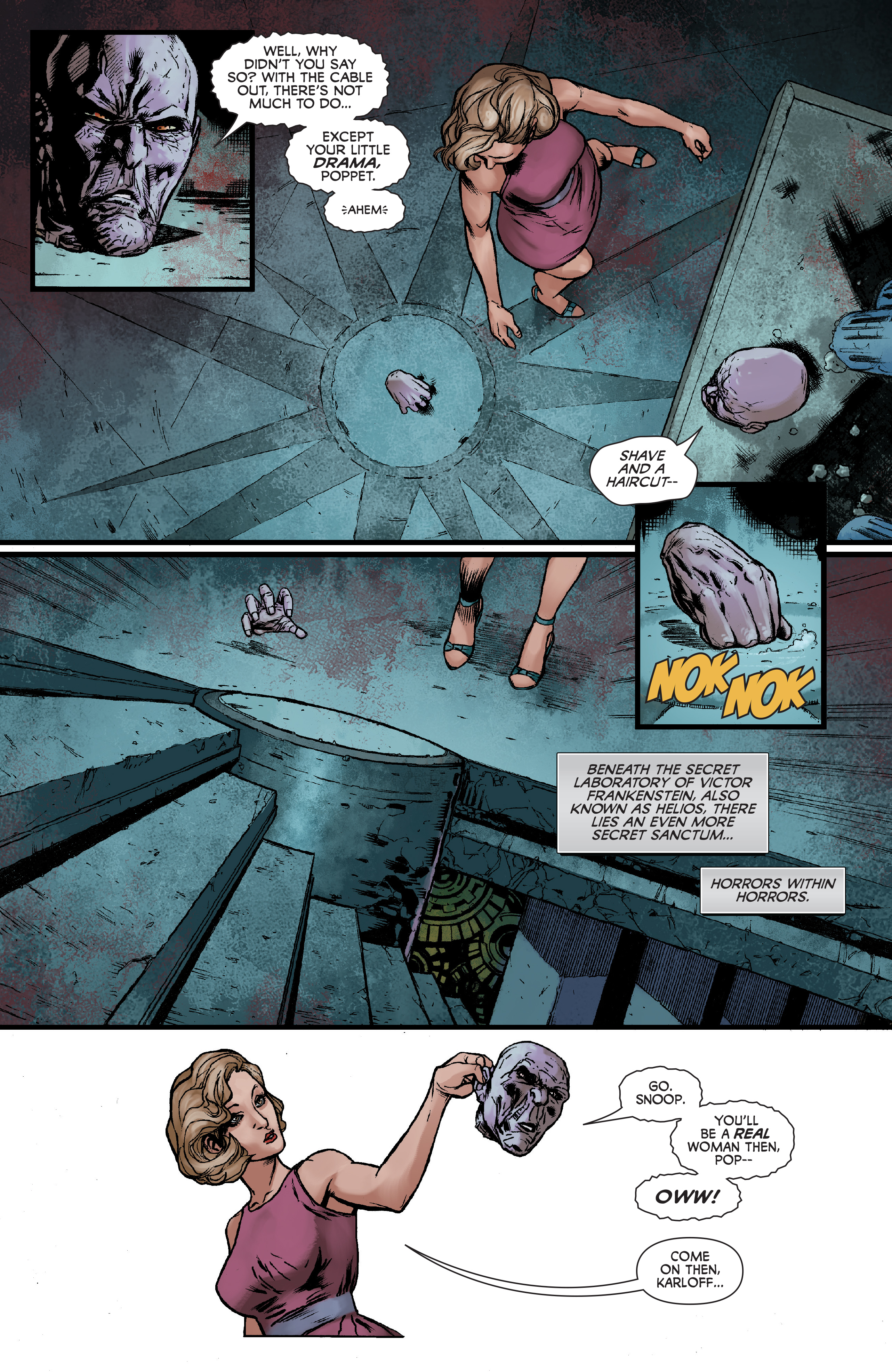 Read online Dean Koontz's Frankenstein: Storm Surge comic -  Issue #1 - 14