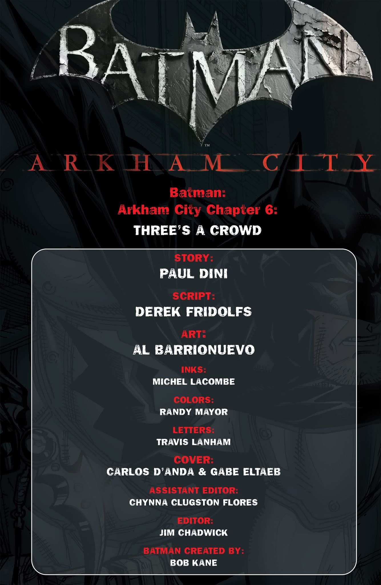 Read online Batman: Arkham City (Digital Chapter) comic -  Issue #6 - 2