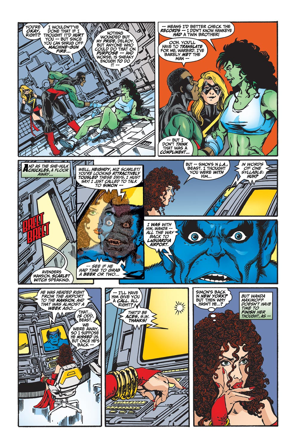 Read online Avengers (1998) comic -  Issue #31 - 10