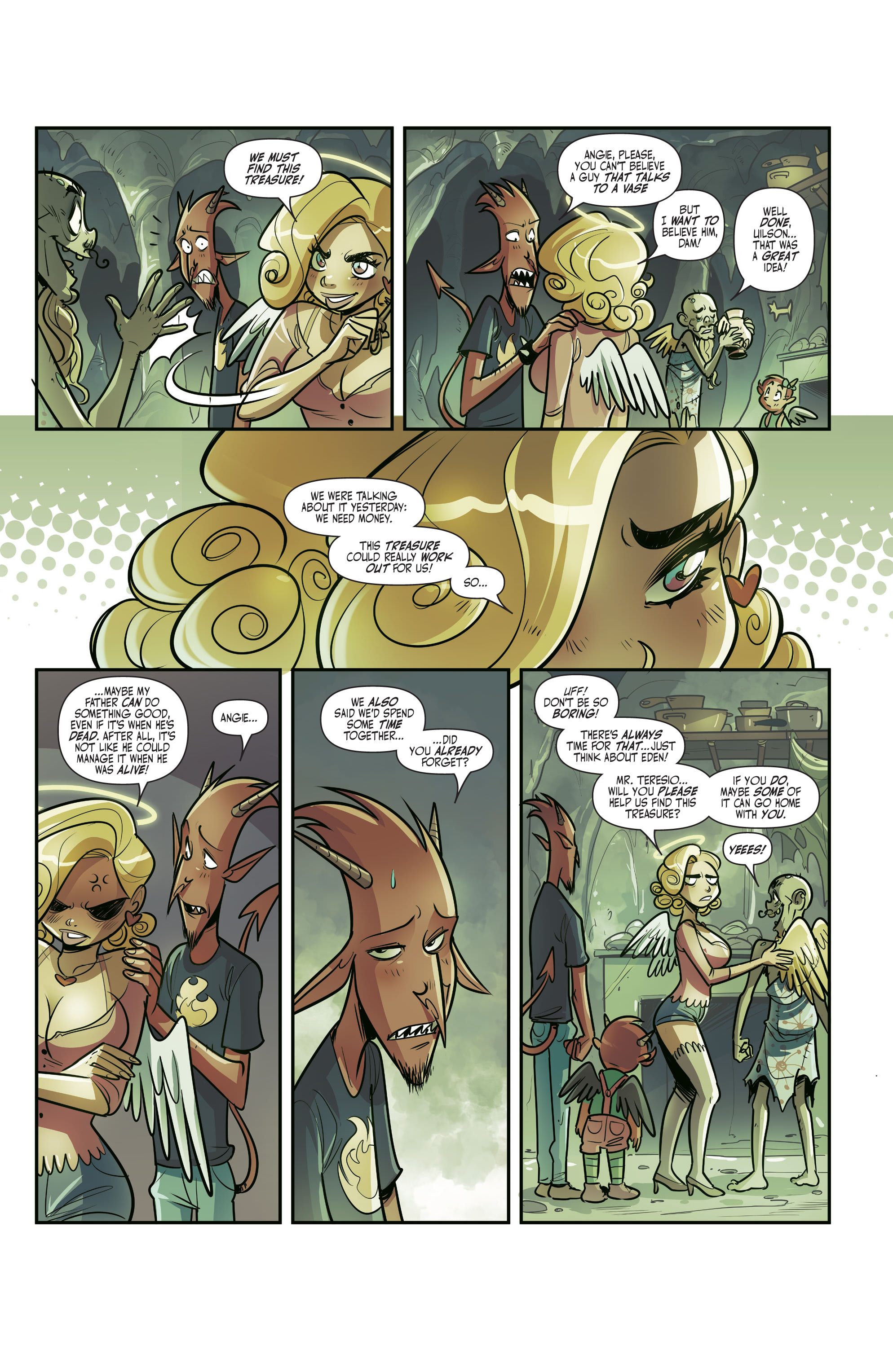 Read online Un/Sacred Vol. 2 comic -  Issue #2 - 5