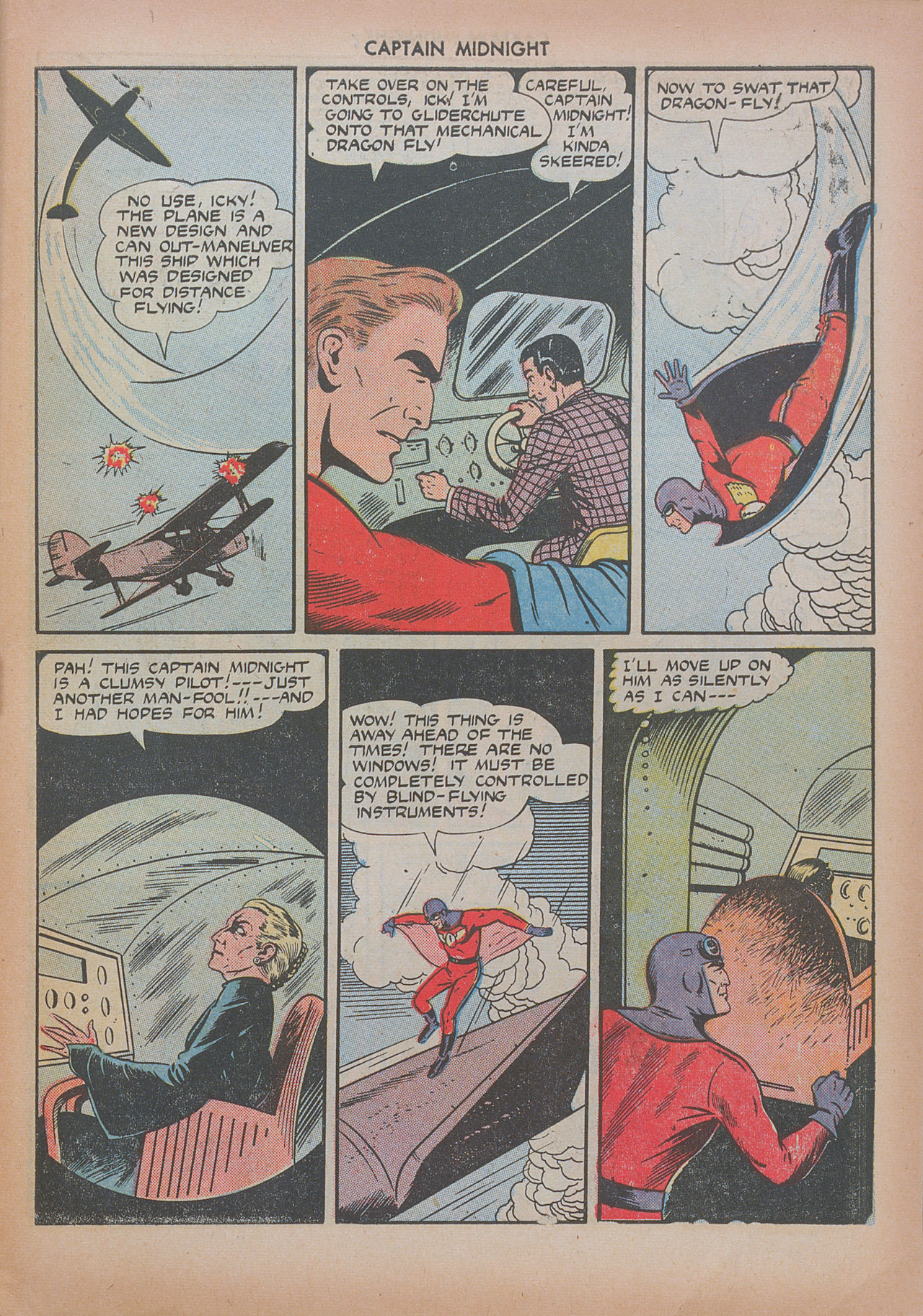 Read online Captain Midnight (1942) comic -  Issue #20 - 43