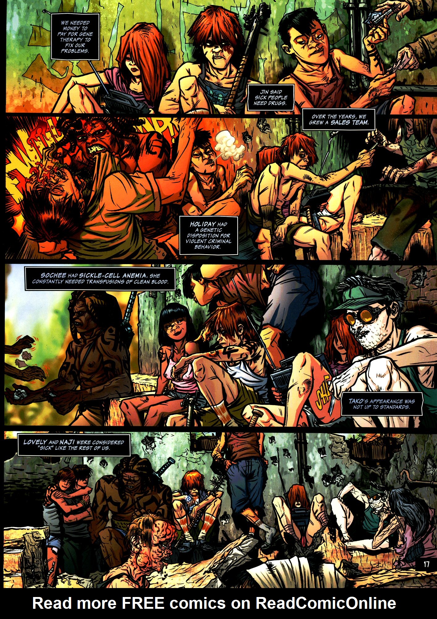 Read online Fluorescent Black comic -  Issue # TPB (Part 1) - 15