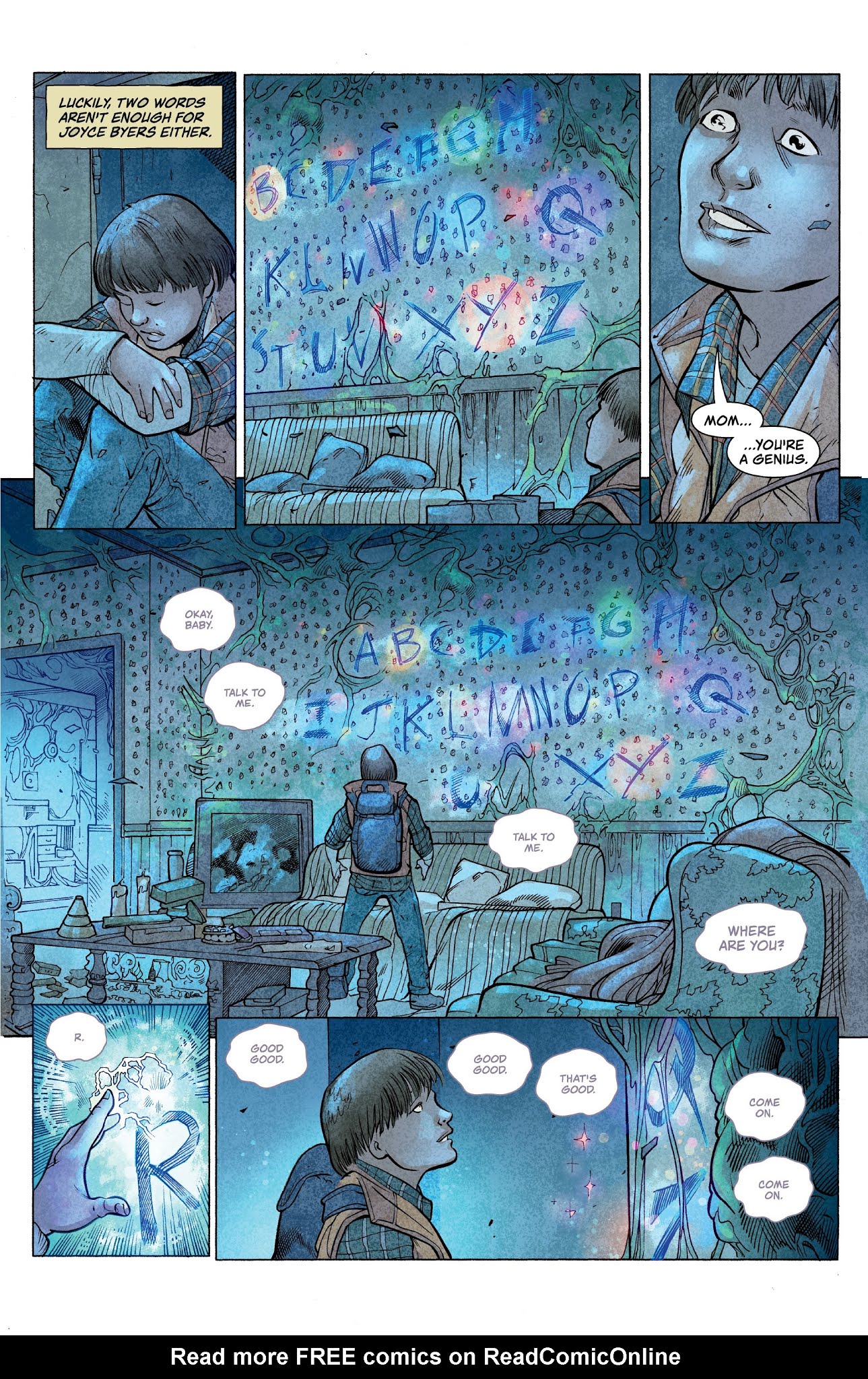 Read online Stranger Things comic -  Issue #2 - 19