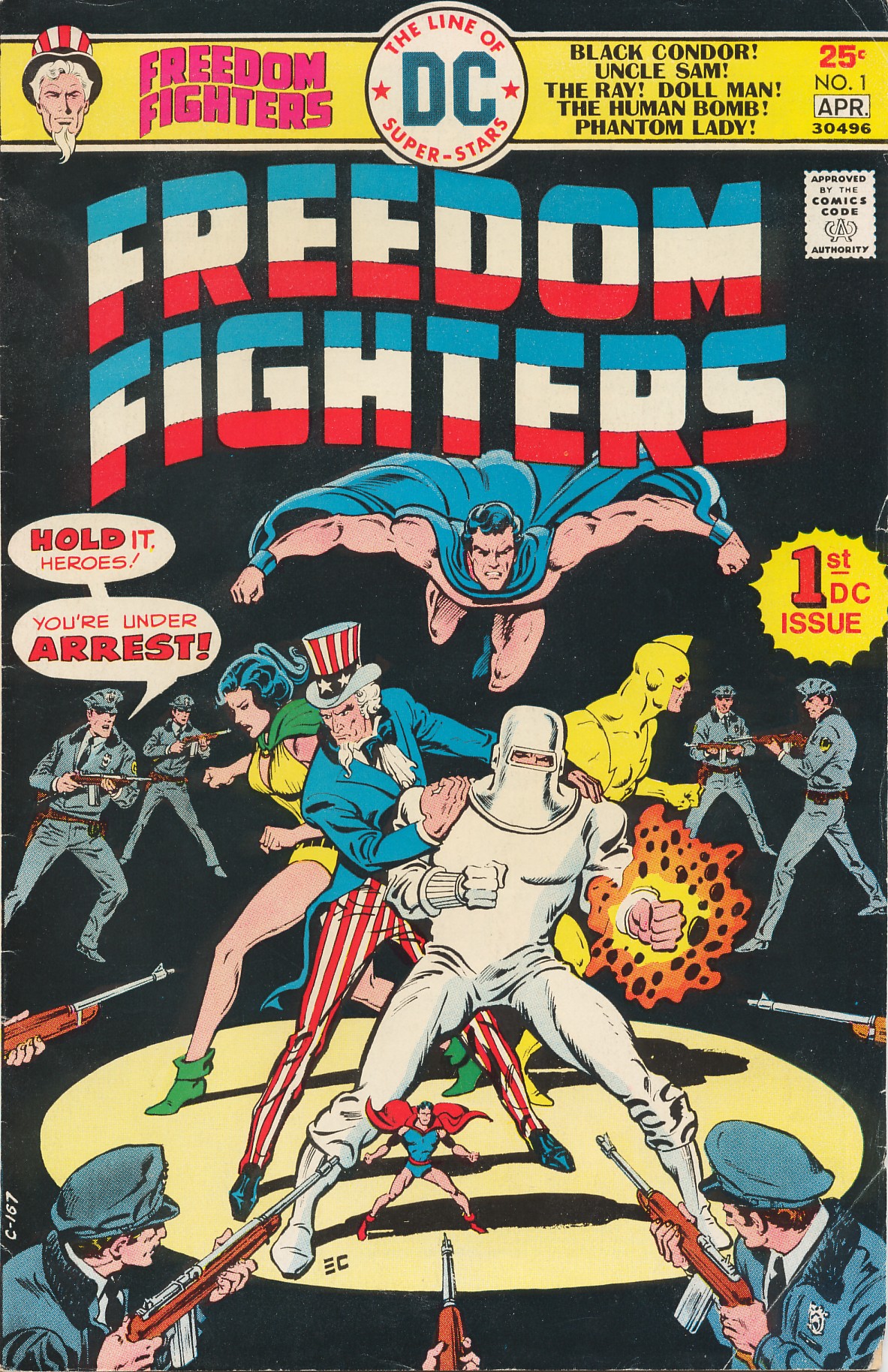 Freedom Fighters (1976) Issue #1 #1 - English 1