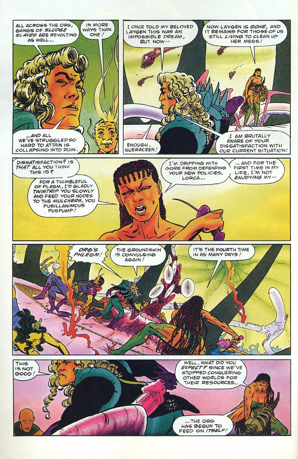 Read online Warriors of Plasm comic -  Issue #6 - 9