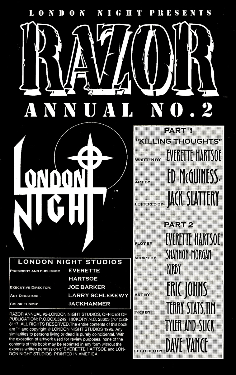 Read online Razor comic -  Issue # Annual 2 - 2