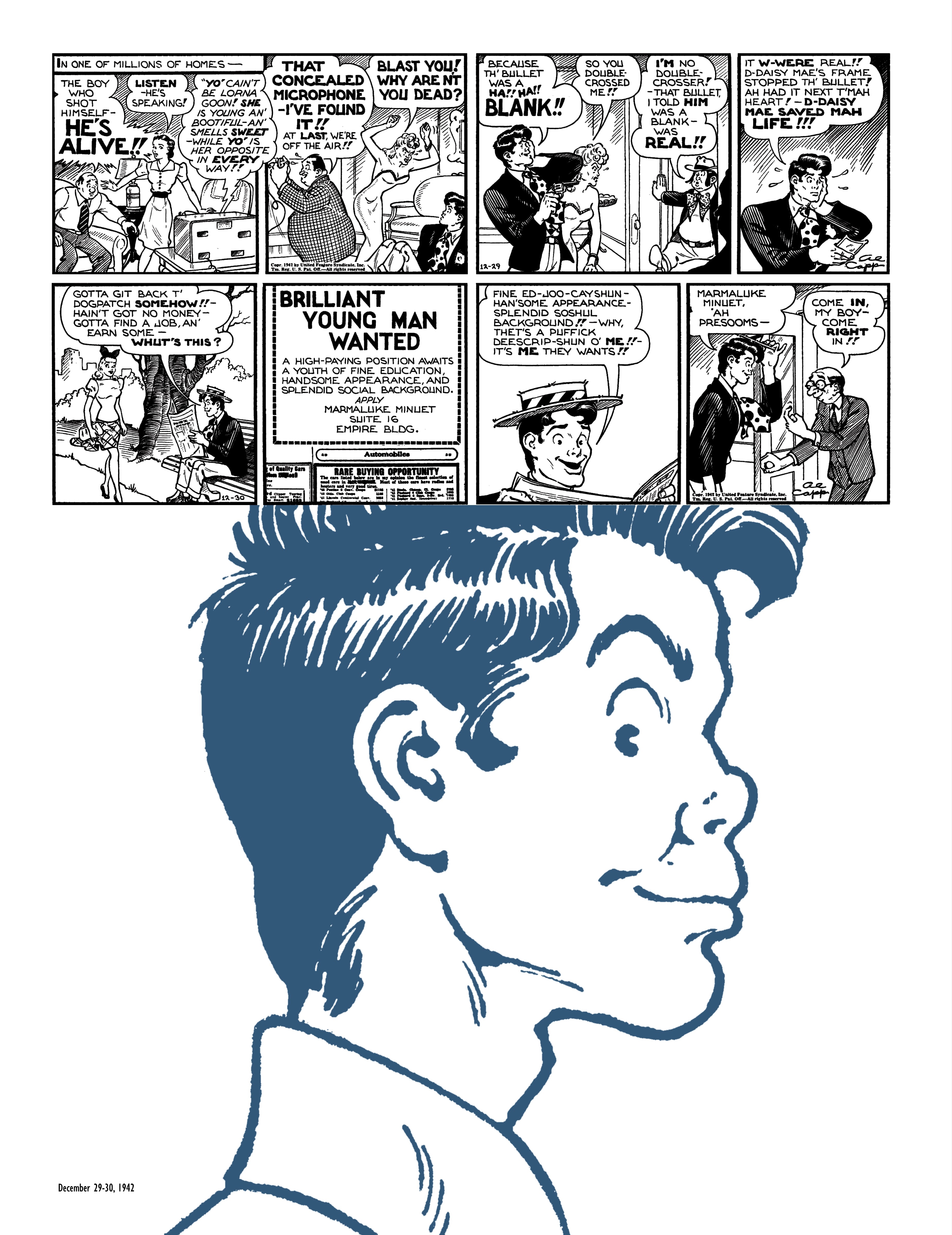Read online Al Capp's Li'l Abner Complete Daily & Color Sunday Comics comic -  Issue # TPB 4 (Part 3) - 2