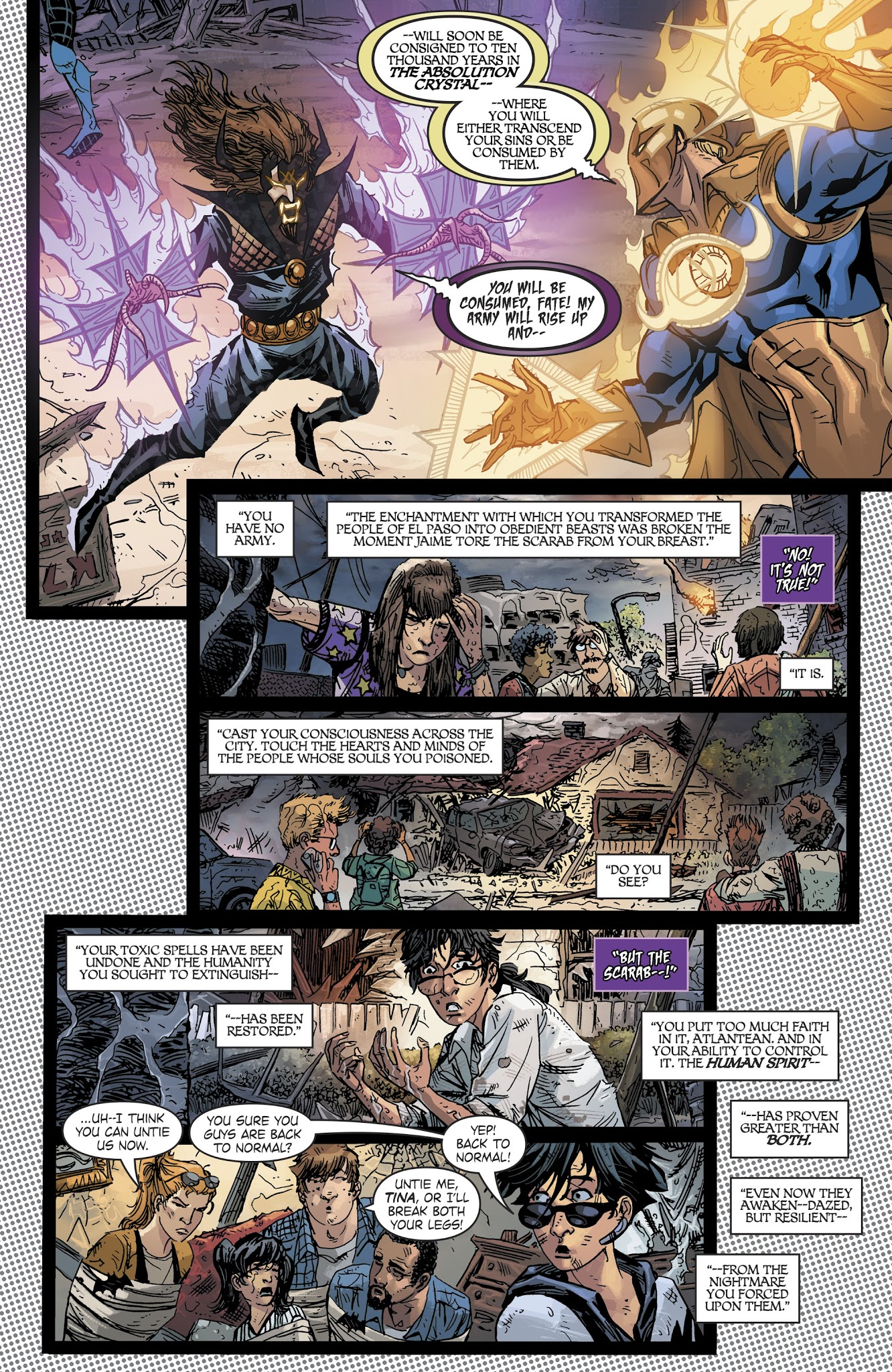 Read online Blue Beetle (2016) comic -  Issue #11 - 6