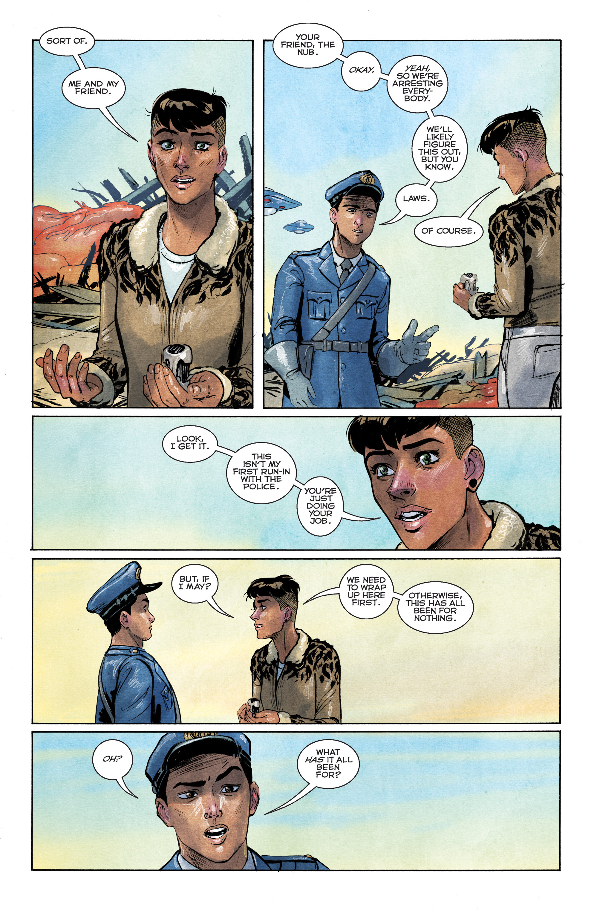 Read online Shutter comic -  Issue #28 - 16