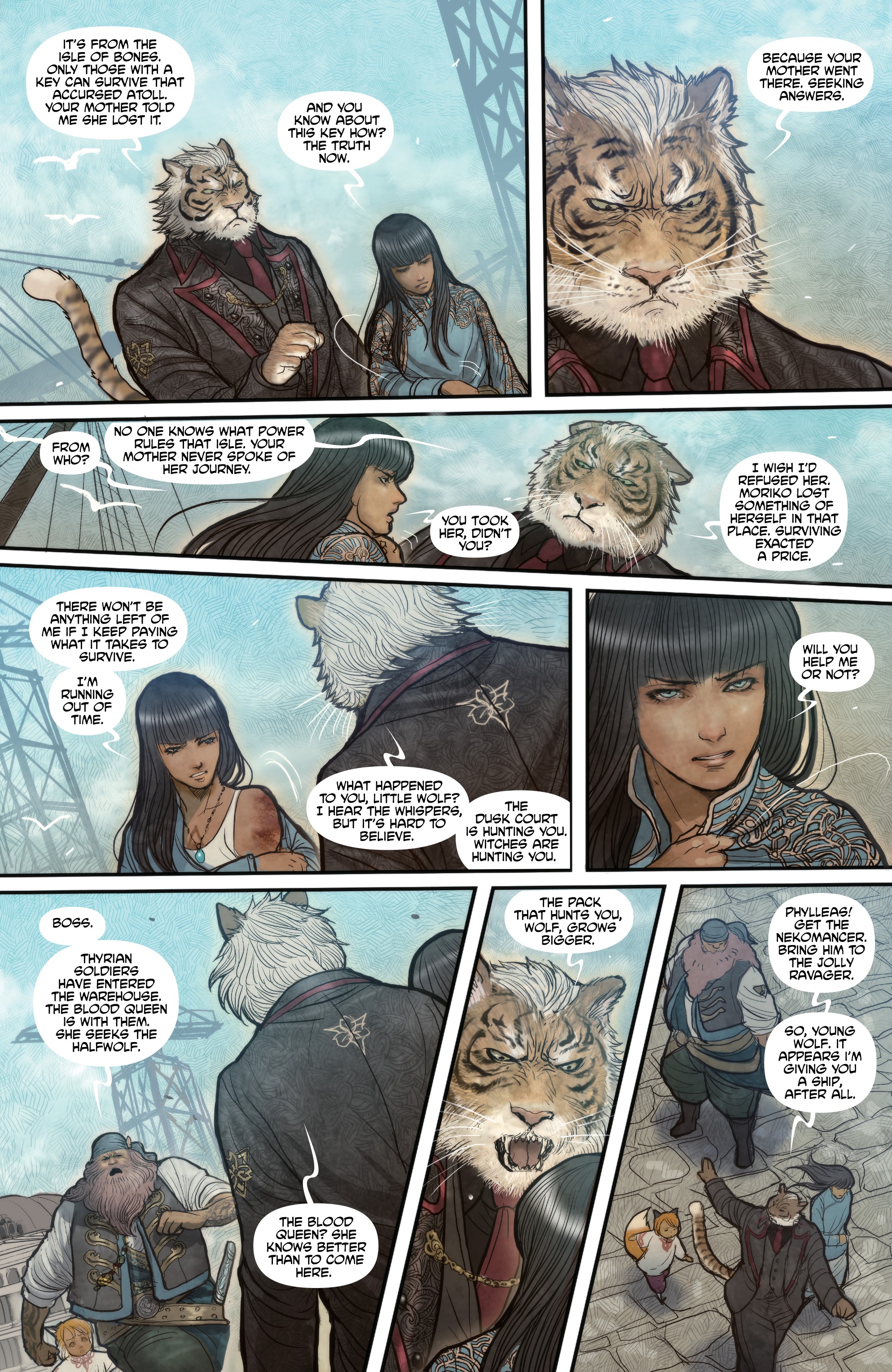 Read online Monstress comic -  Issue #7 - 20