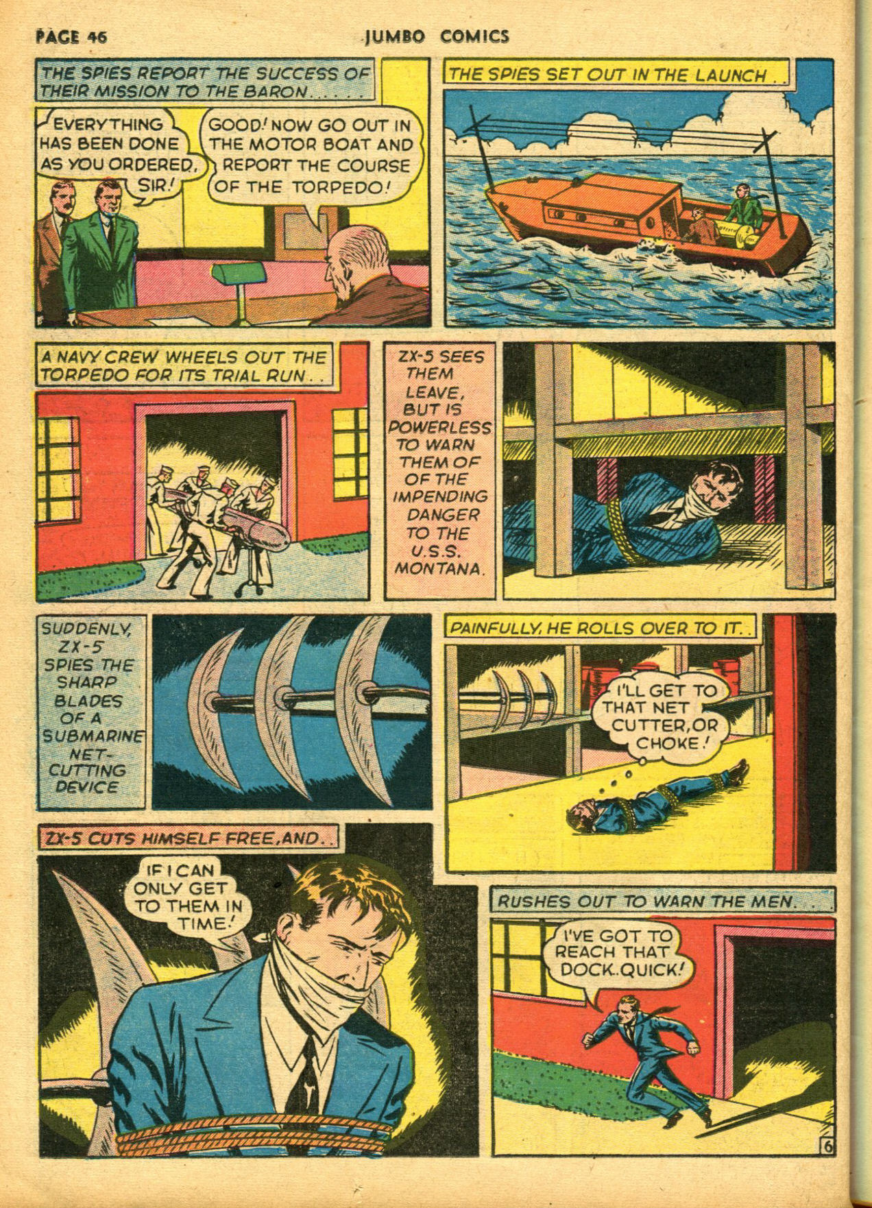 Read online Jumbo Comics comic -  Issue #20 - 48