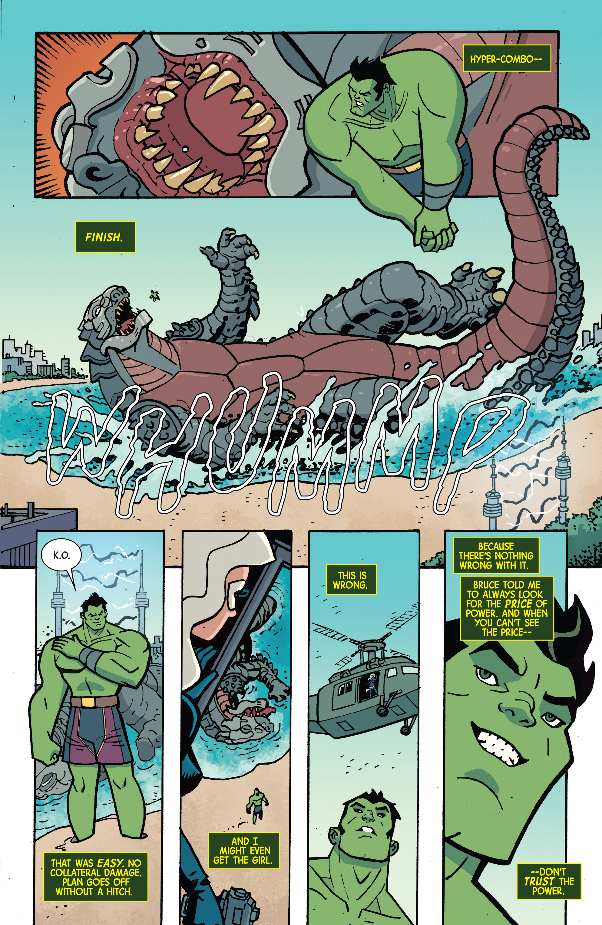 Read online Totally Awesome Hulk comic -  Issue #1.MU - 11