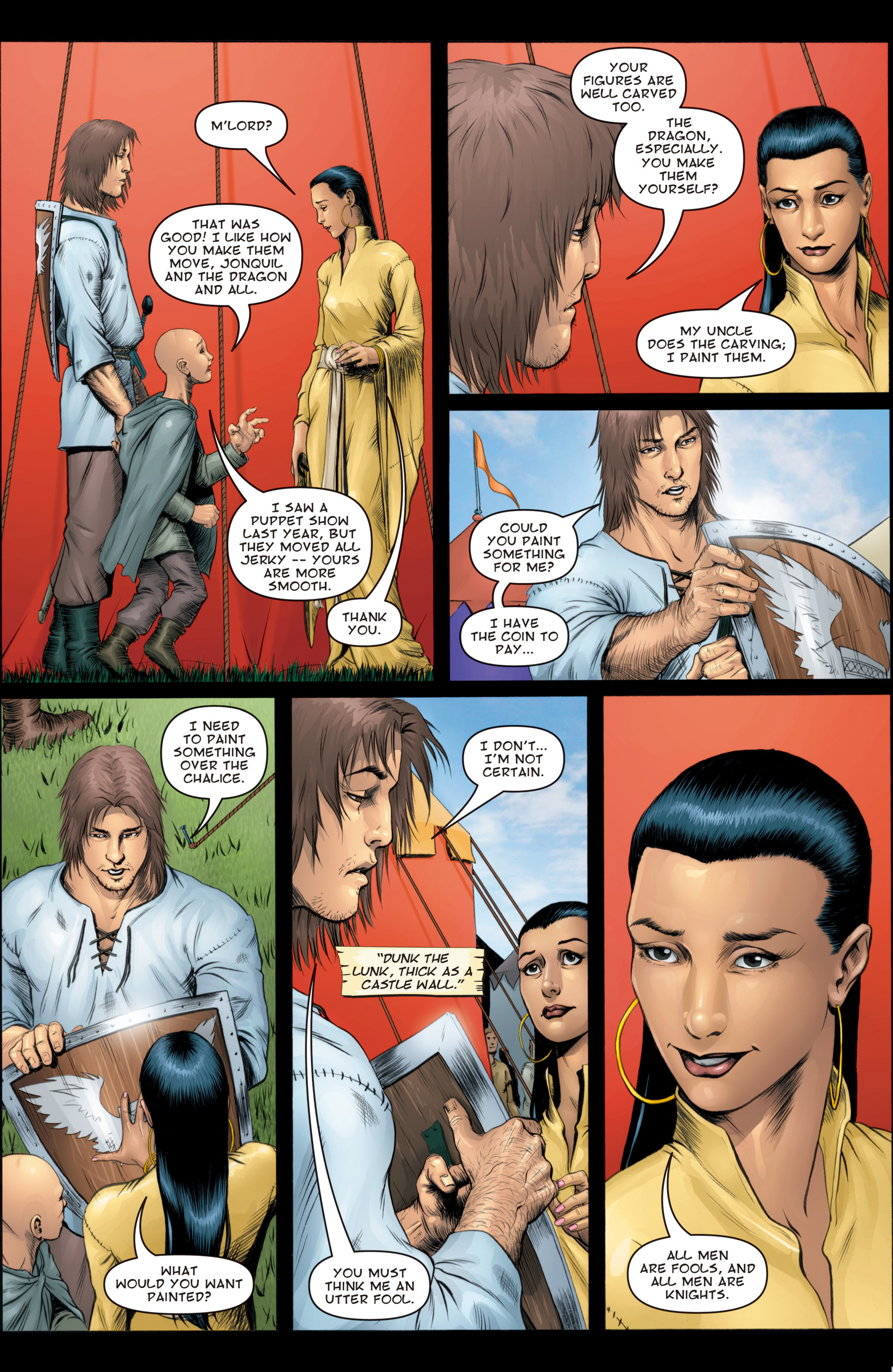 Read online The Hedge Knight: The Graphic Novel comic -  Issue # Full - 61
