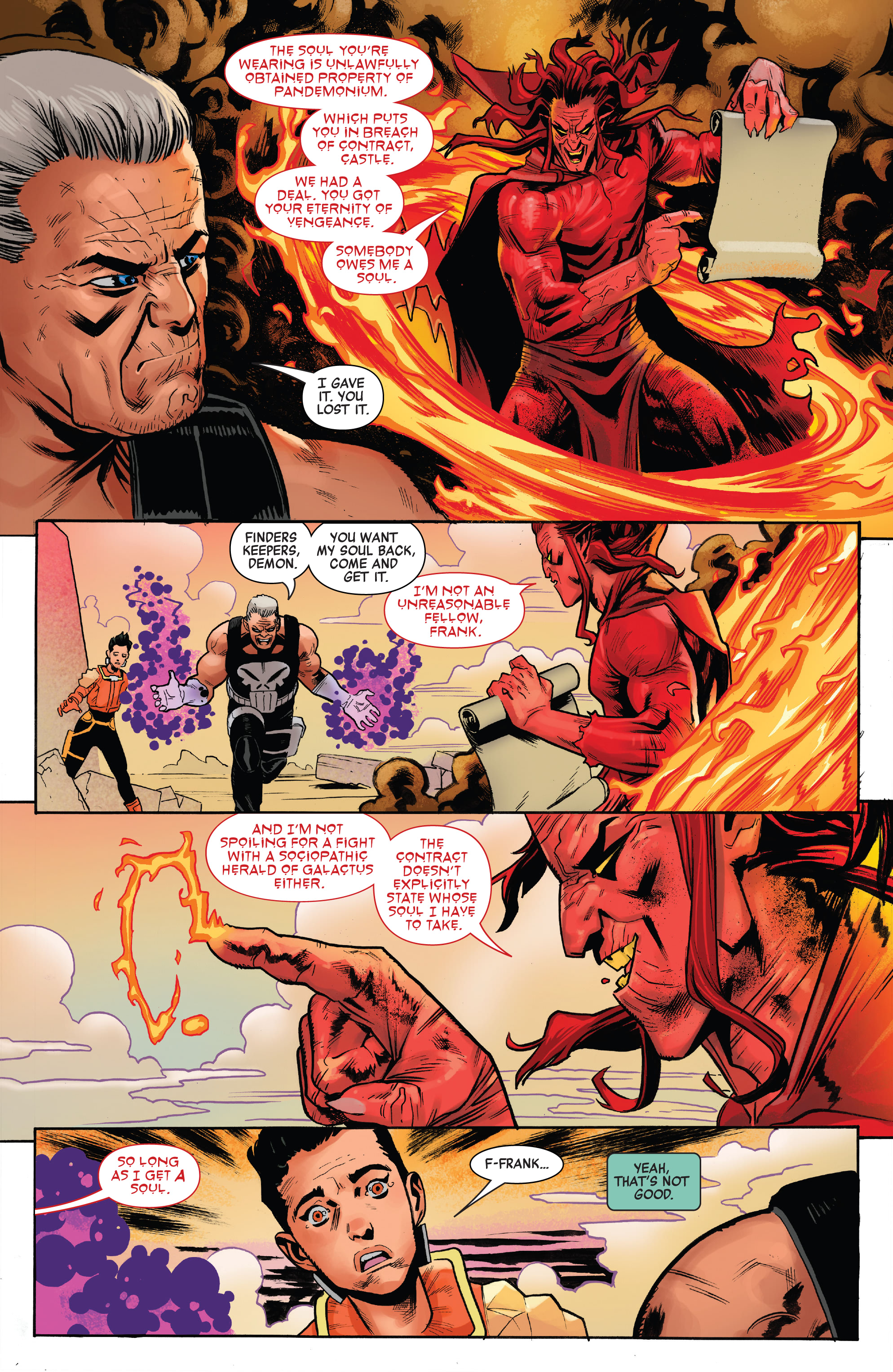 Read online Revenge Of The Cosmic Ghost Rider comic -  Issue #4 - 20