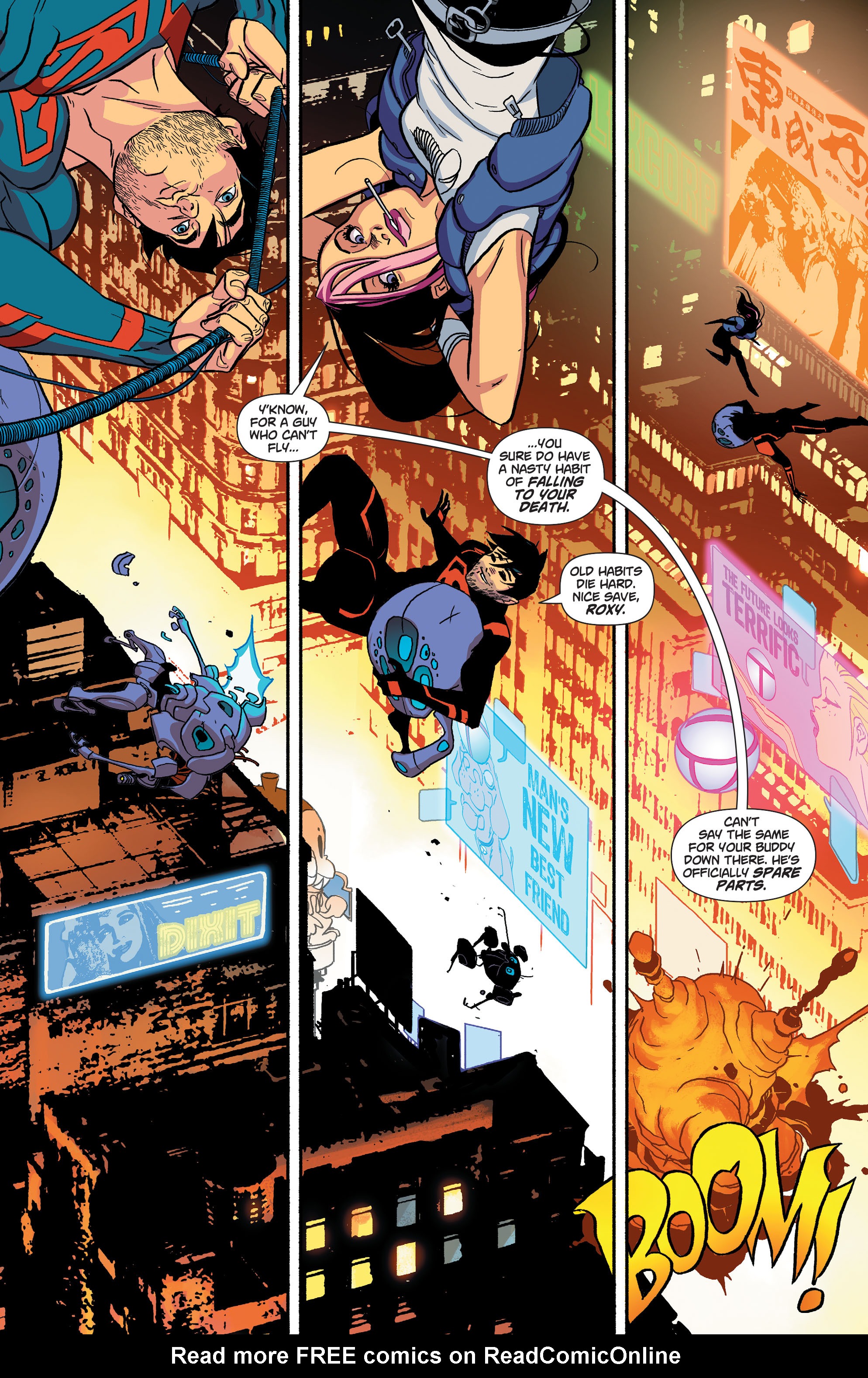 Read online Superboy: Futures End comic -  Issue # Full - 4