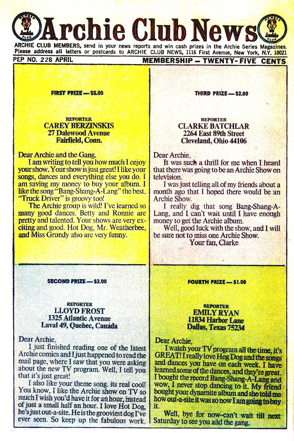 Read online Pep Comics comic -  Issue #228 - 26