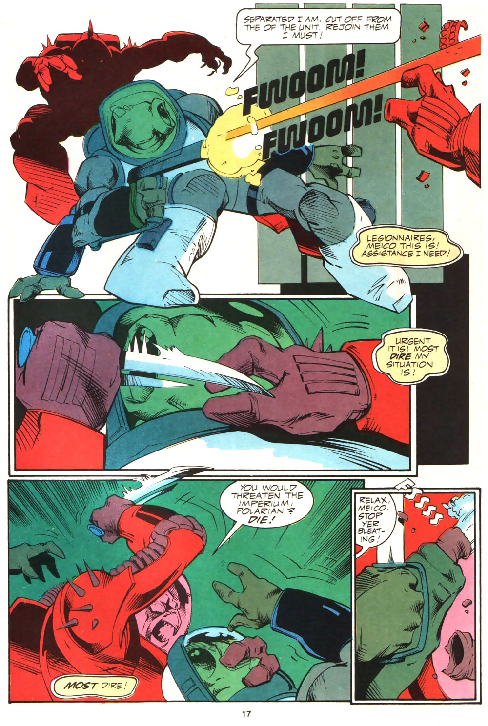 Read online Alien Legion (1987) comic -  Issue #4 - 19