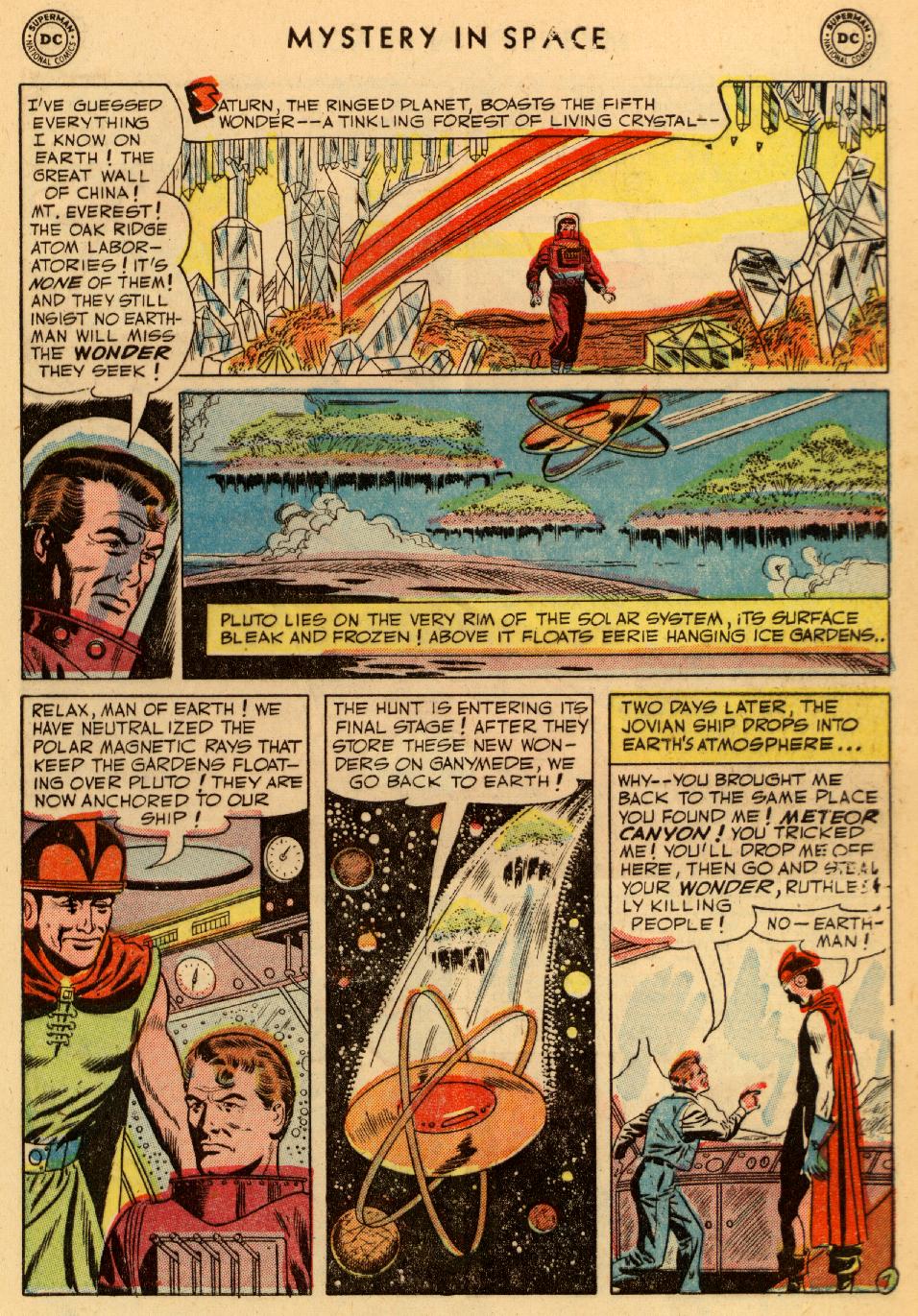 Read online Mystery in Space (1951) comic -  Issue #9 - 9