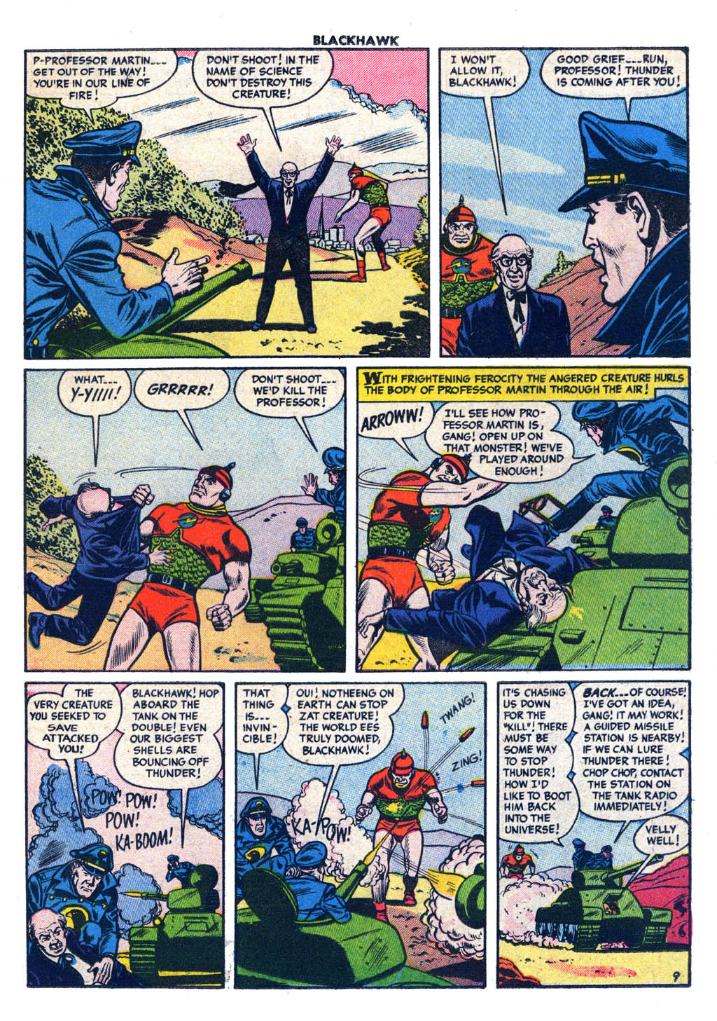 Read online Blackhawk (1957) comic -  Issue #88 - 11