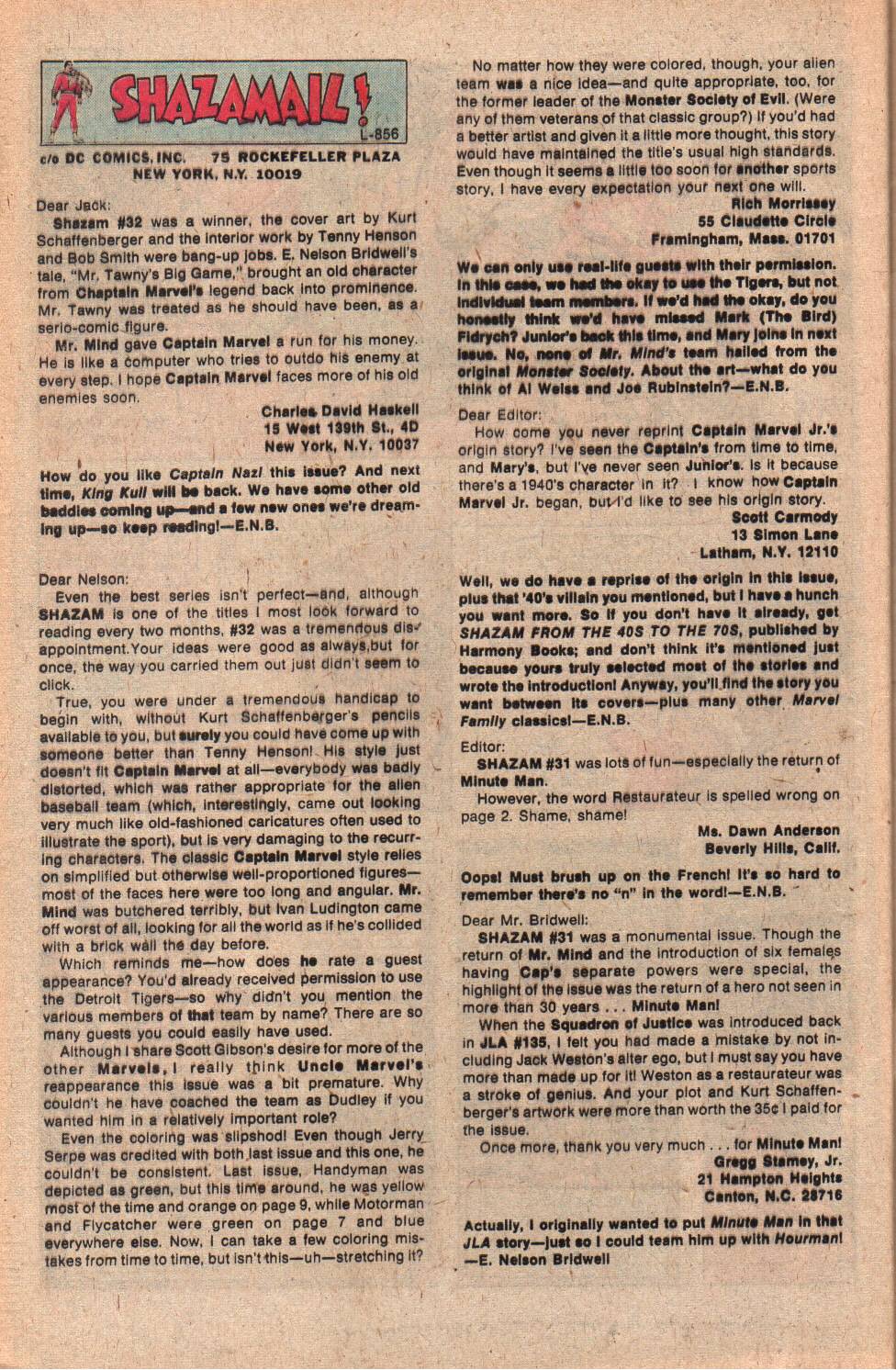 Read online Shazam! (1973) comic -  Issue #34 - 32