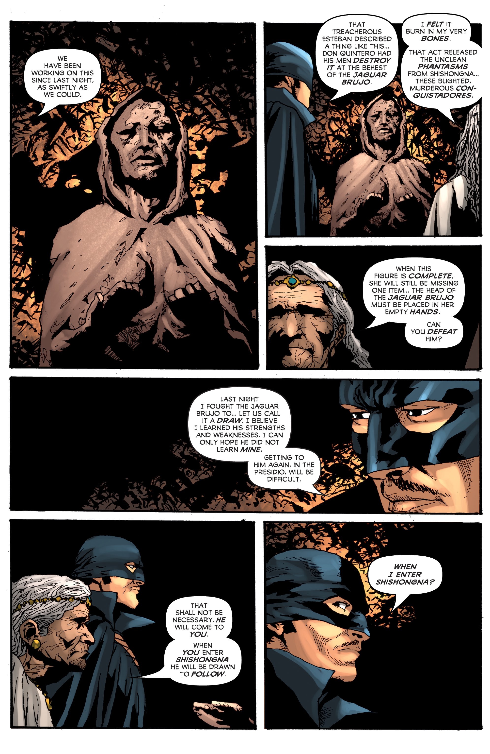 Read online Zorro: Swords of Hell comic -  Issue #3 - 20